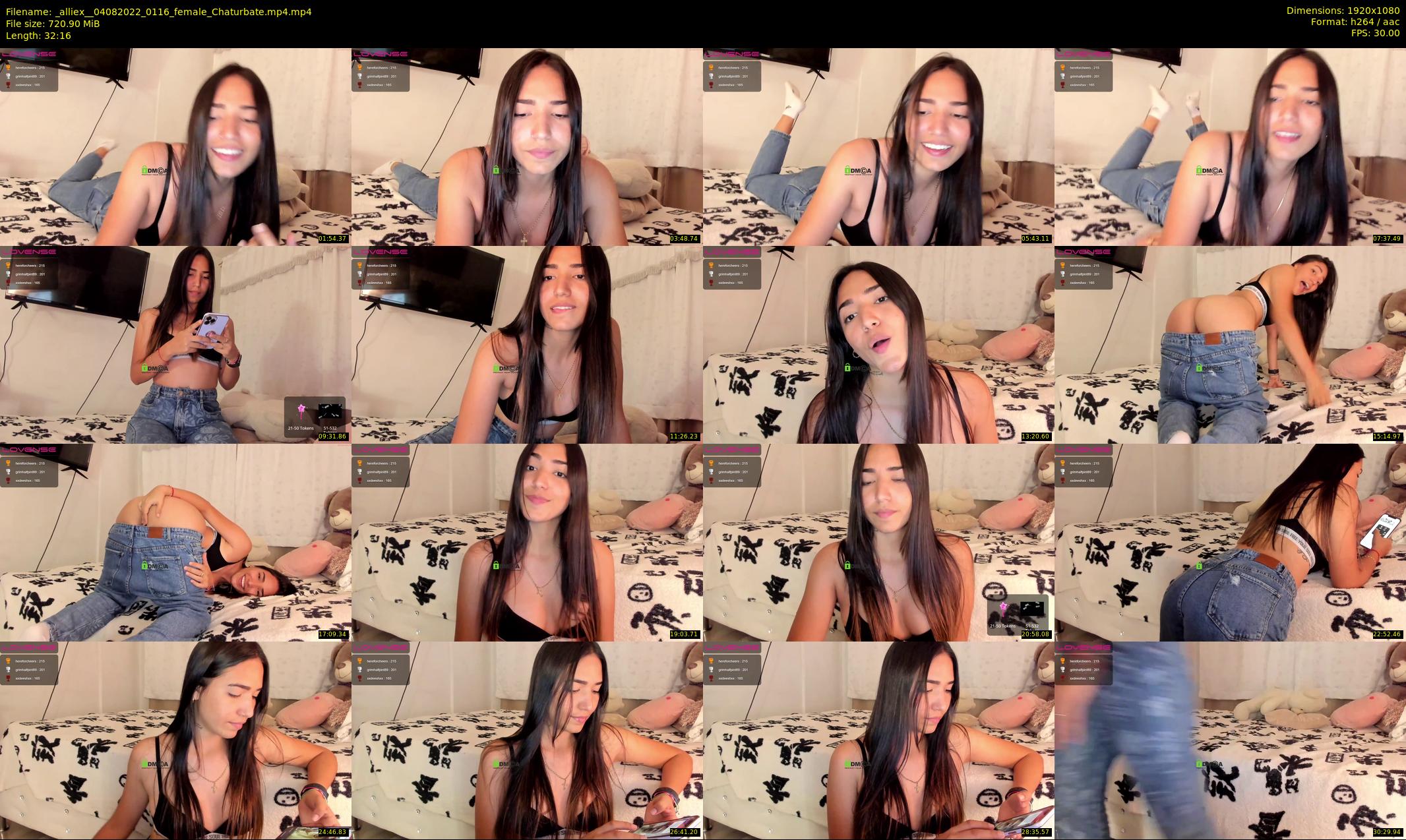 _alliex_ — 33 minute Chaturbate female cam show recording, 1080p, Aug 4, 2022
