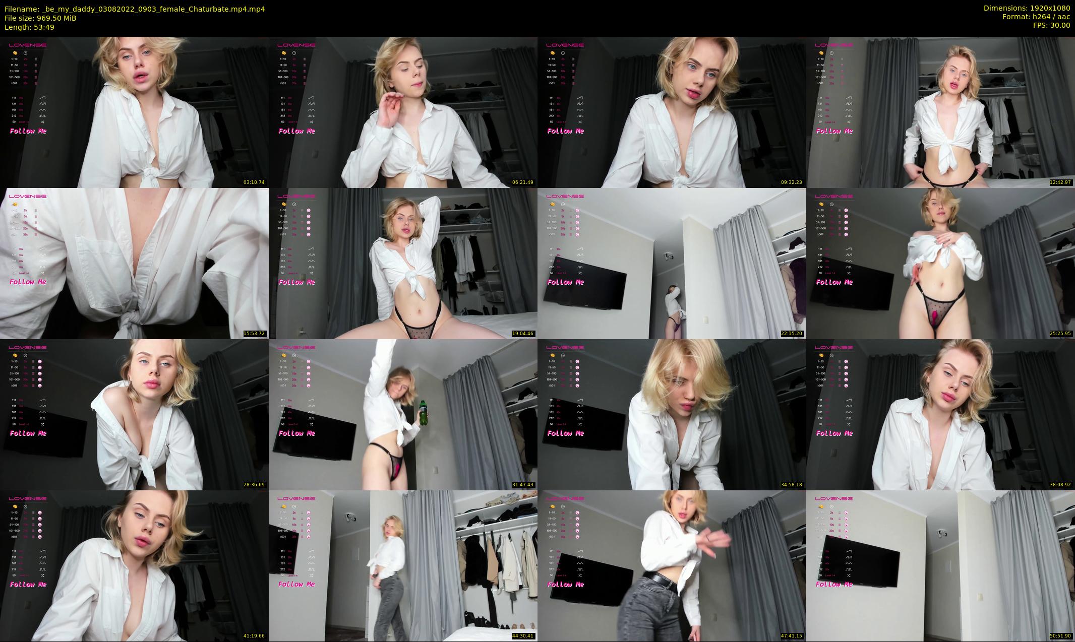 _be_my_daddy — 54 minute Chaturbate female cam show recording, 1080p, Aug 3, 2022