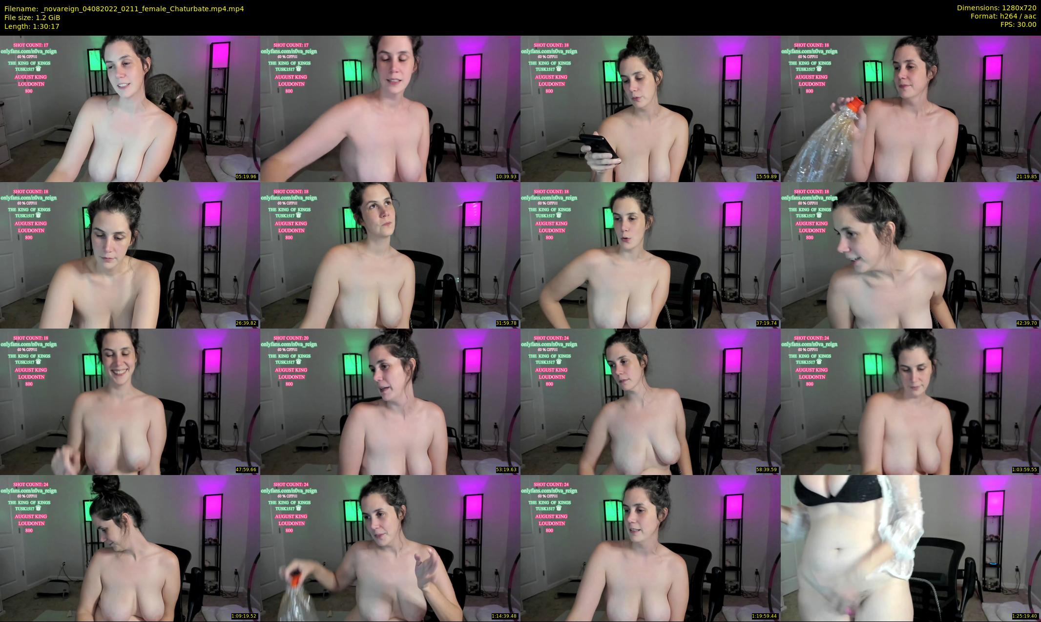 _novareign — 91 minute Chaturbate female cam show recording, 720p, Aug 4, 2022