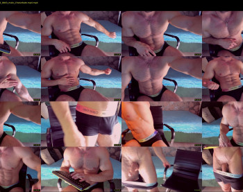 adam_muscle_ — 14 minute Chaturbate male cam show recording, 1080p, Aug 3, 2022