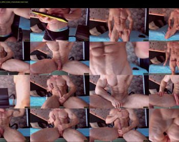 adam_muscle_ — 49 minute Chaturbate male cam show recording, 1080p, Aug 3, 2022