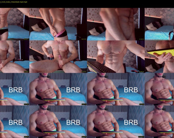 adam_muscle_ — 71 minute Chaturbate male cam show recording, 1080p, Aug 3, 2022