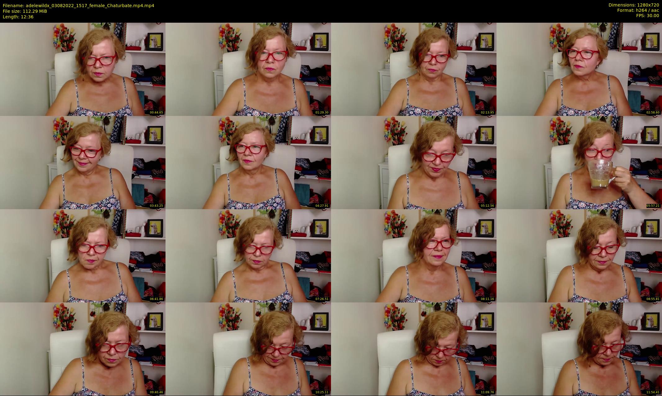 adelewildx — 13 minute Chaturbate female cam show recording, 720p, Aug 3, 2022