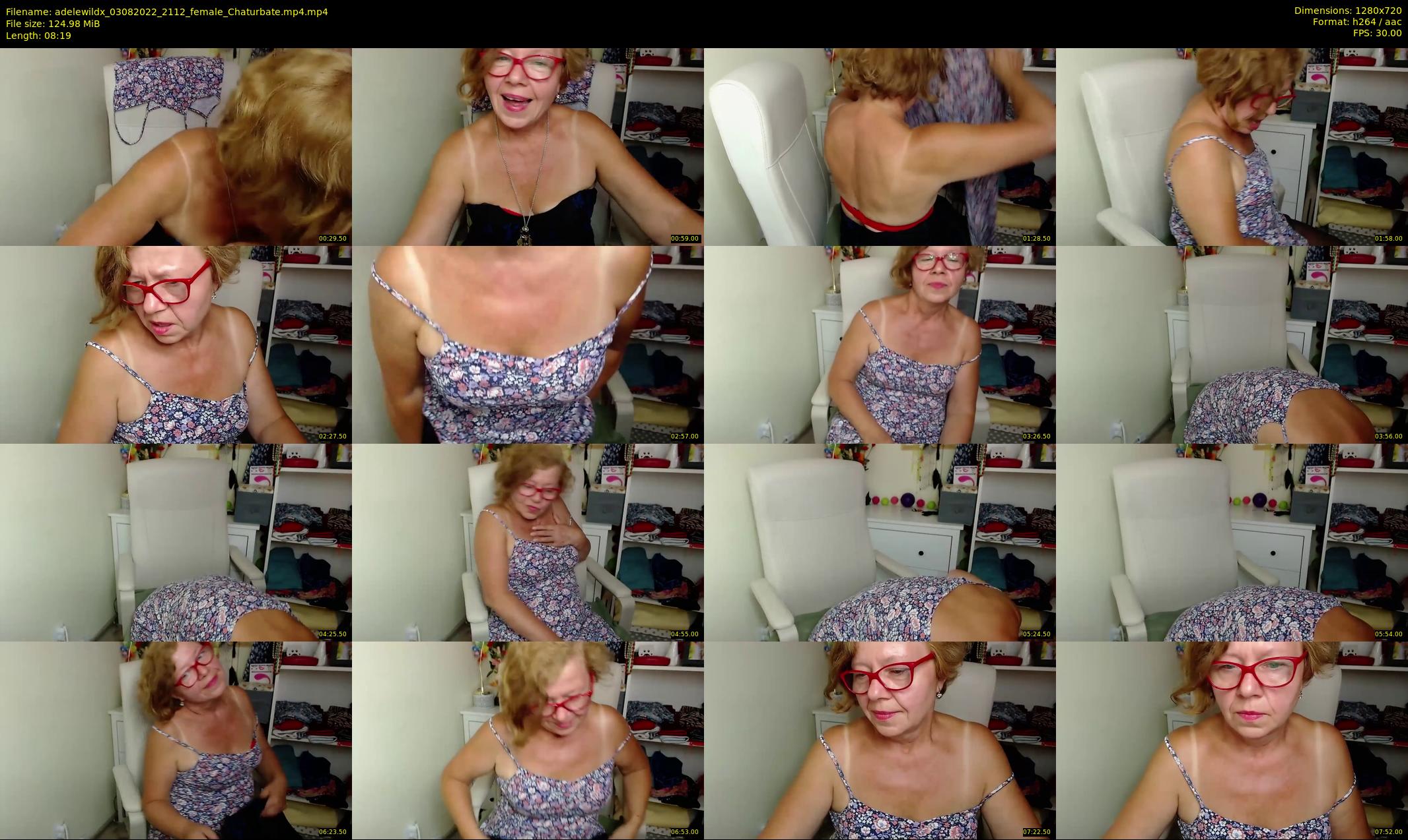adelewildx — 9 minute Chaturbate female cam show recording, 720p, Aug 3, 2022