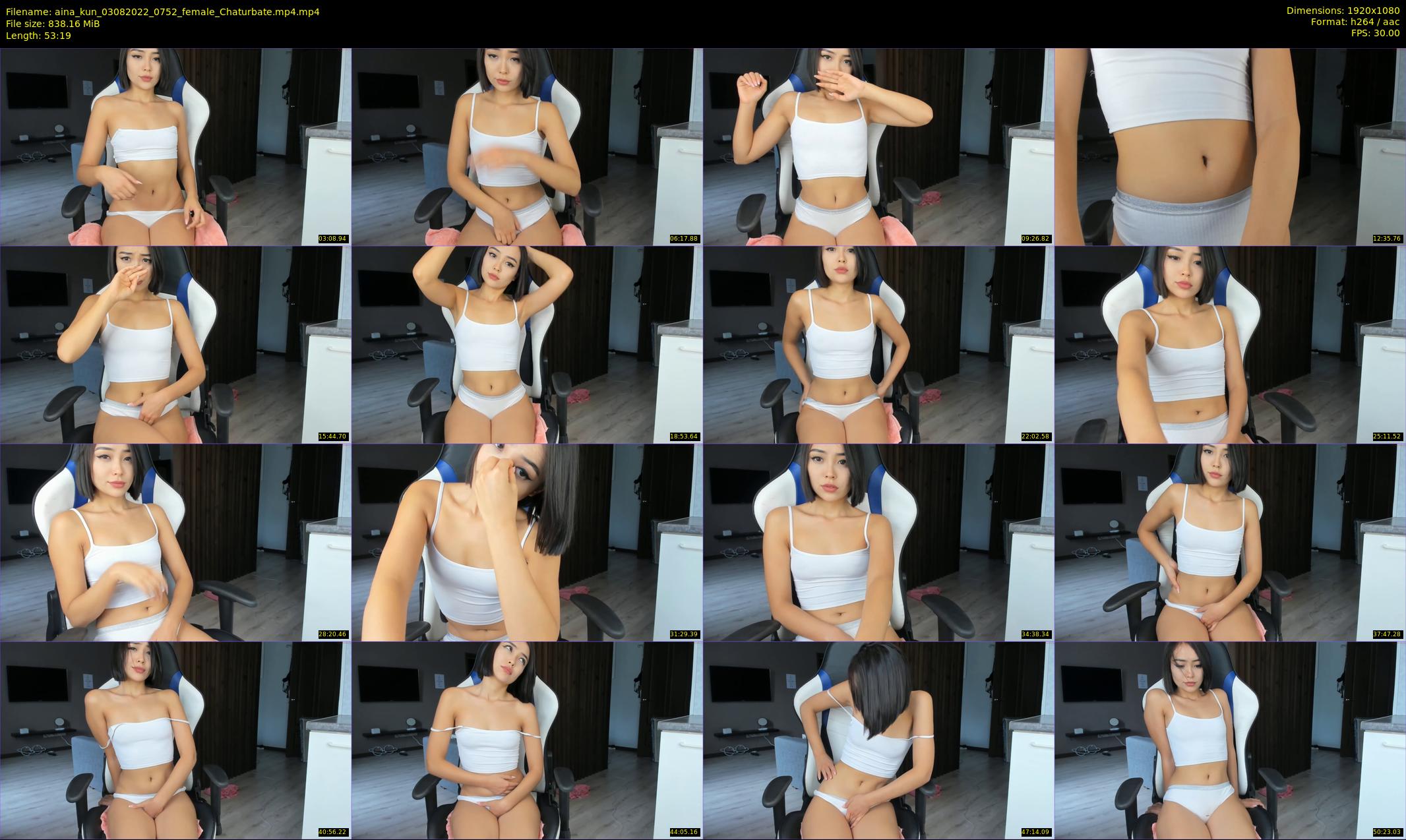 aina_kun — 54 minute Chaturbate female cam show recording, 1080p, Aug 3, 2022