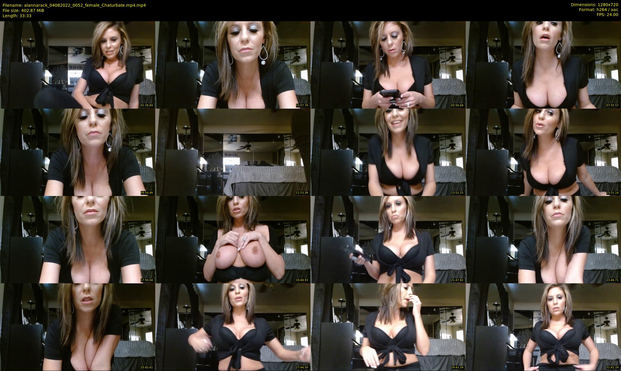 alannarack — 34 minute Chaturbate female cam show recording, 720p, Aug 4, 2022