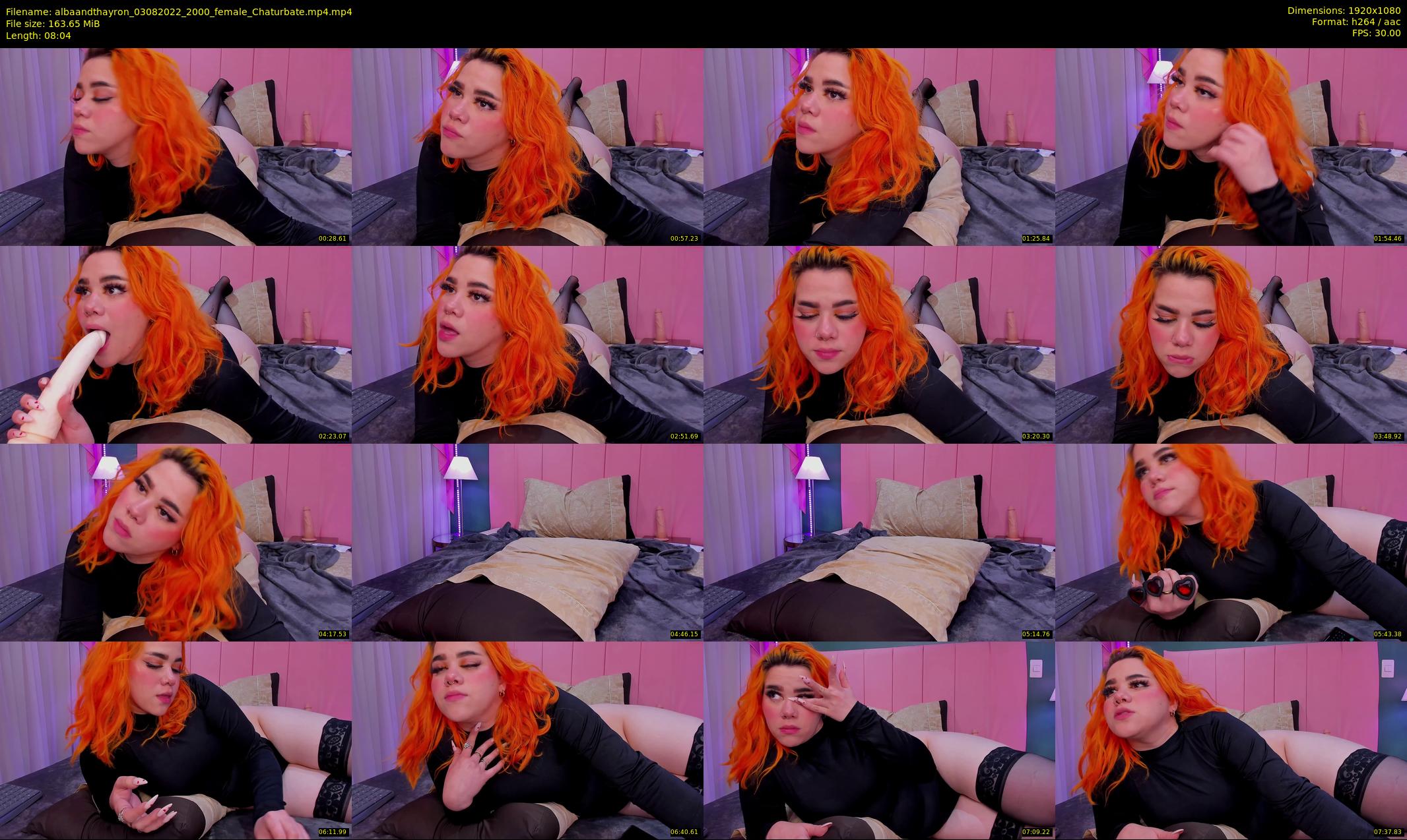 albaandthayron — 9 minute Chaturbate couple cam show recording, 1080p, Aug 3, 2022