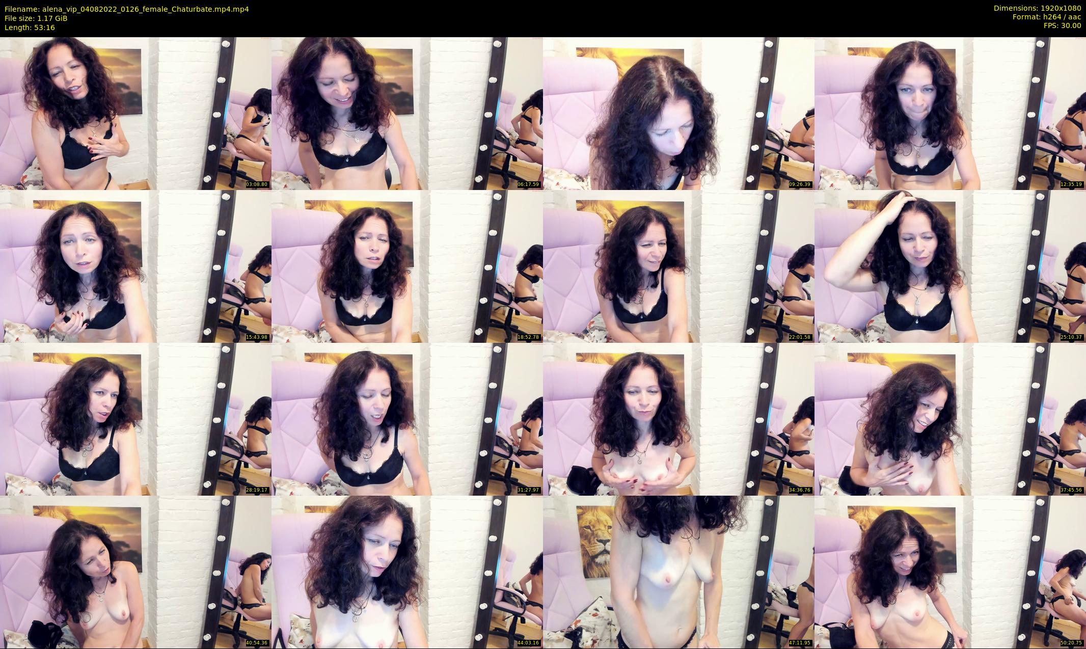 alena_vip — 54 minute Chaturbate female cam show recording, 1080p, Aug 4, 2022