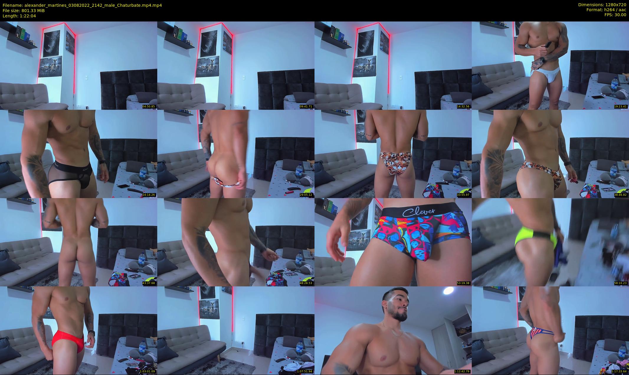 alexander_martines — 83 minute Chaturbate male cam show recording, 720p, Aug 3, 2022