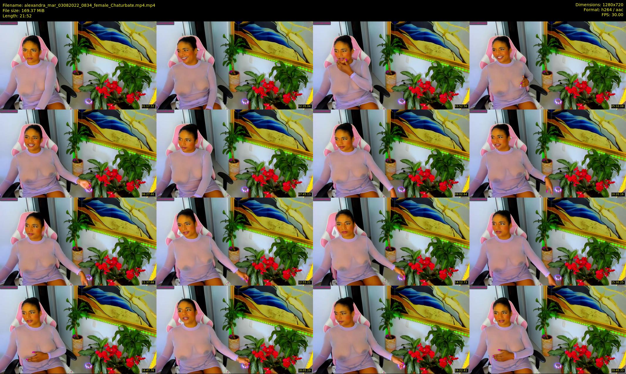 alexandra_mar — 22 minute Chaturbate female cam show recording, 720p, Aug 3, 2022