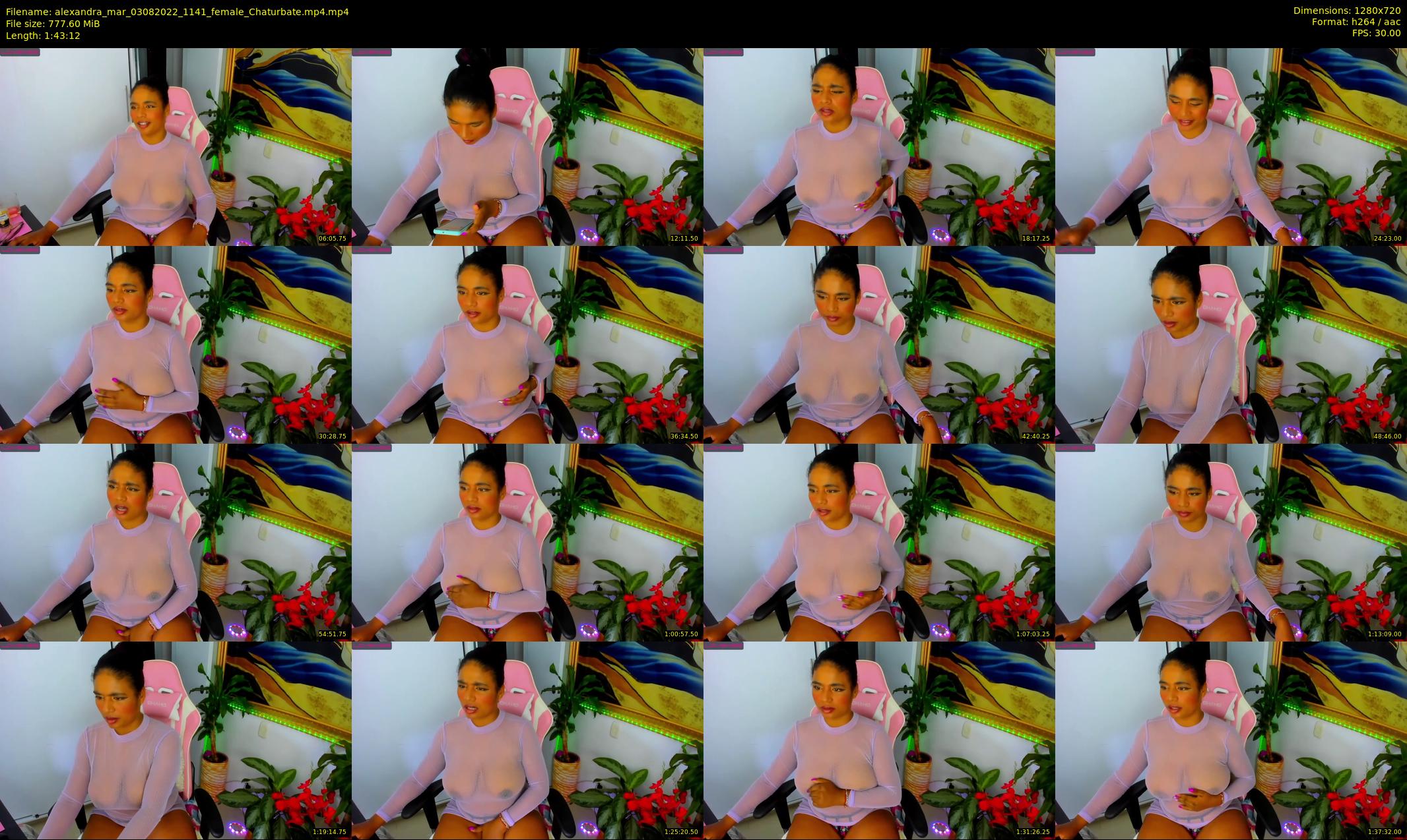 alexandra_mar — 104 minute Chaturbate female cam show recording, 720p, Aug 3, 2022