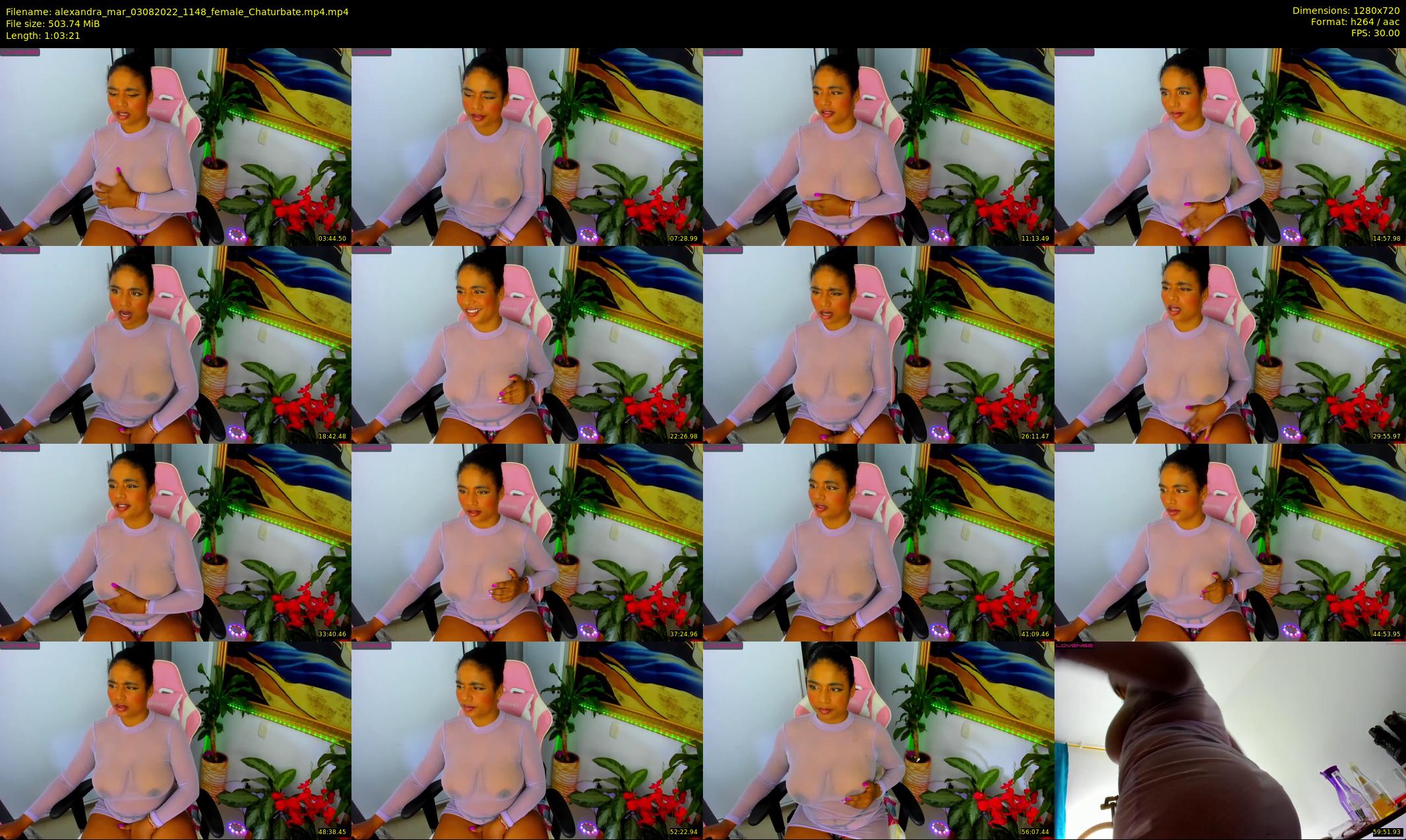 alexandra_mar — 64 minute Chaturbate female cam show recording, 720p, Aug 3, 2022