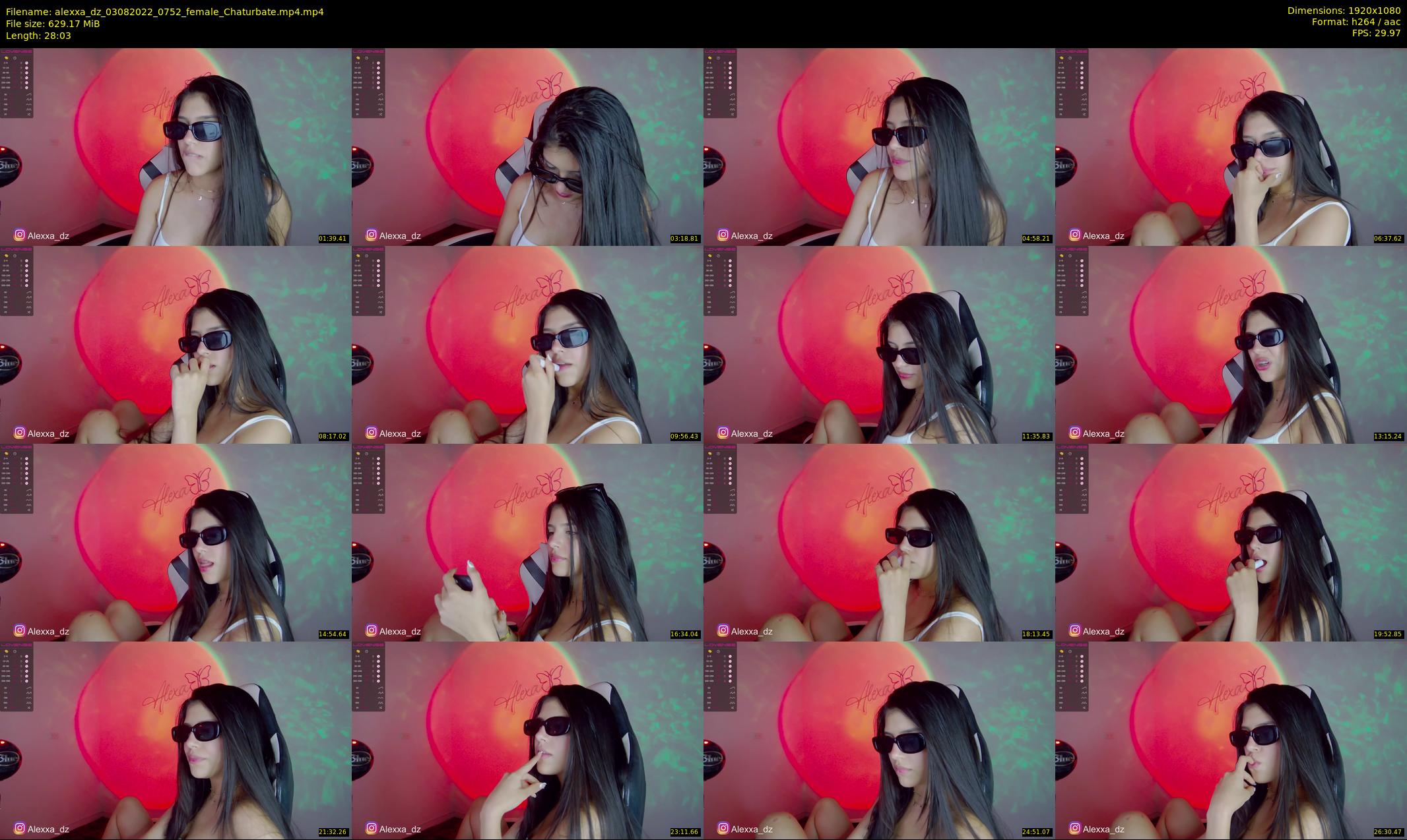 alexxa_dz — 29 minute Chaturbate female cam show recording, 1080p, Aug 3, 2022