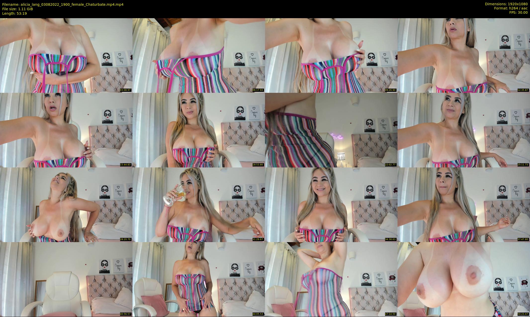 alicia_lang — 54 minute Chaturbate female cam show recording, 1080p, Aug 3, 2022
