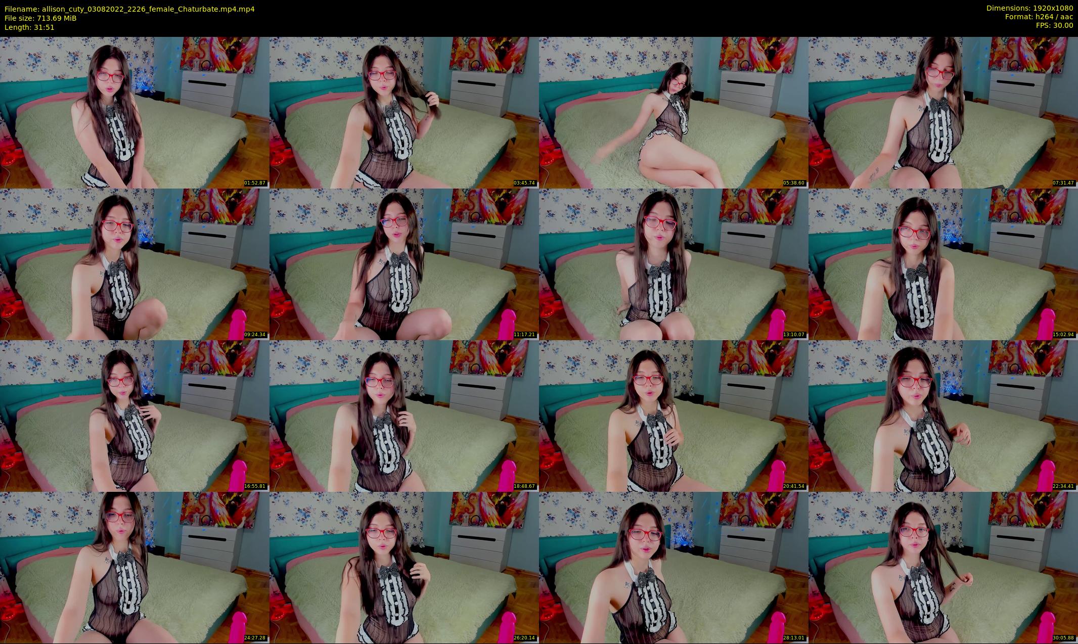 allison_cuty — 32 minute Chaturbate female cam show recording, 1080p, Aug 3, 2022