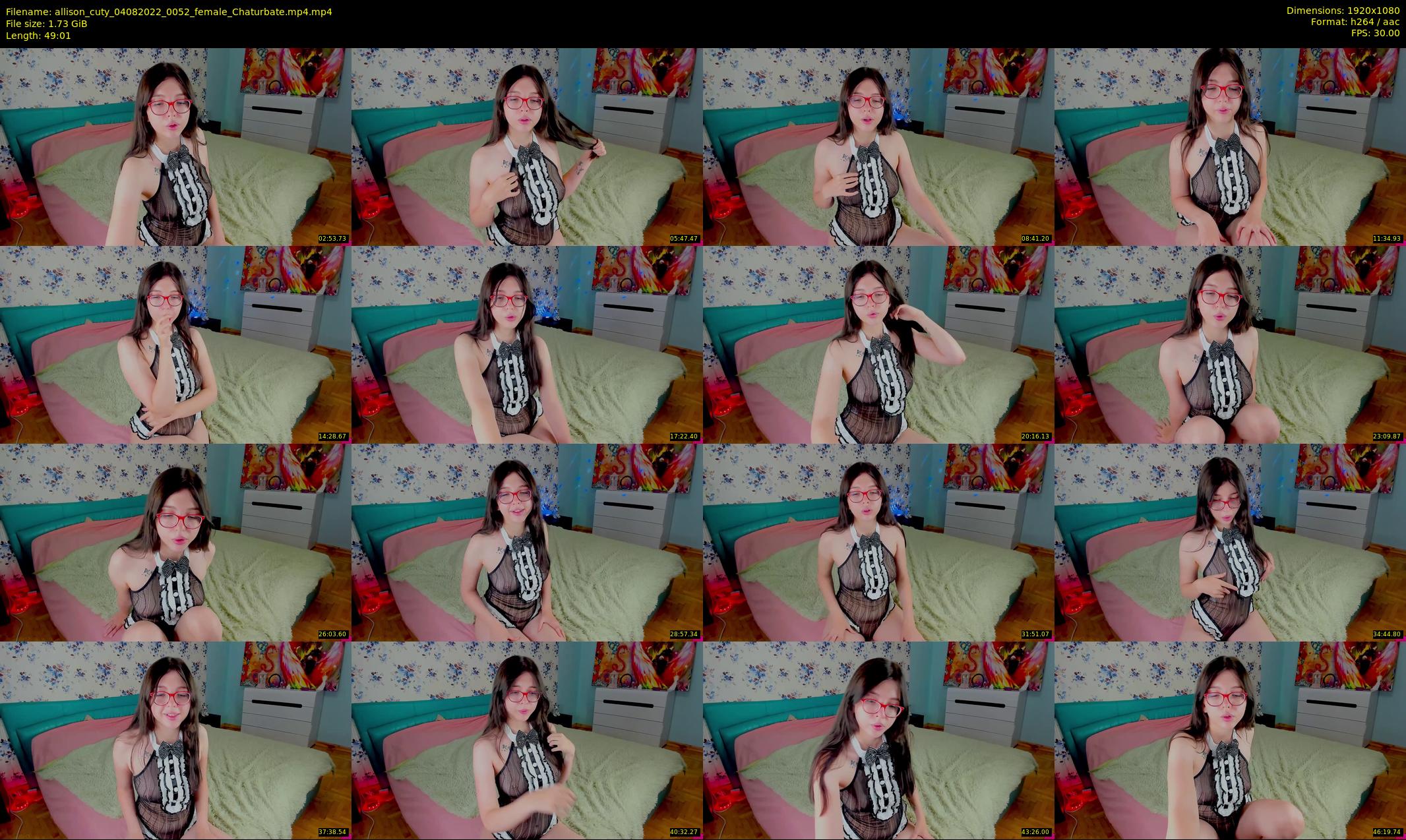 allison_cuty — 50 minute Chaturbate female cam show recording, 1080p, Aug 4, 2022