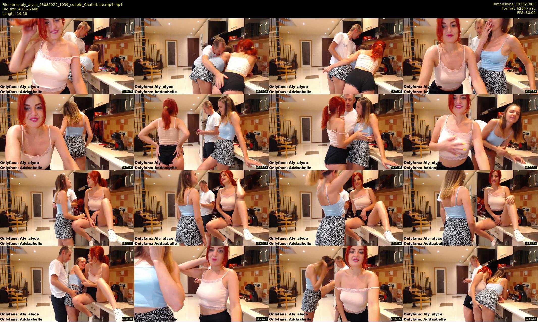 aly_alyce — 20 minute Chaturbate female cam show recording, 1080p, Aug 3, 2022