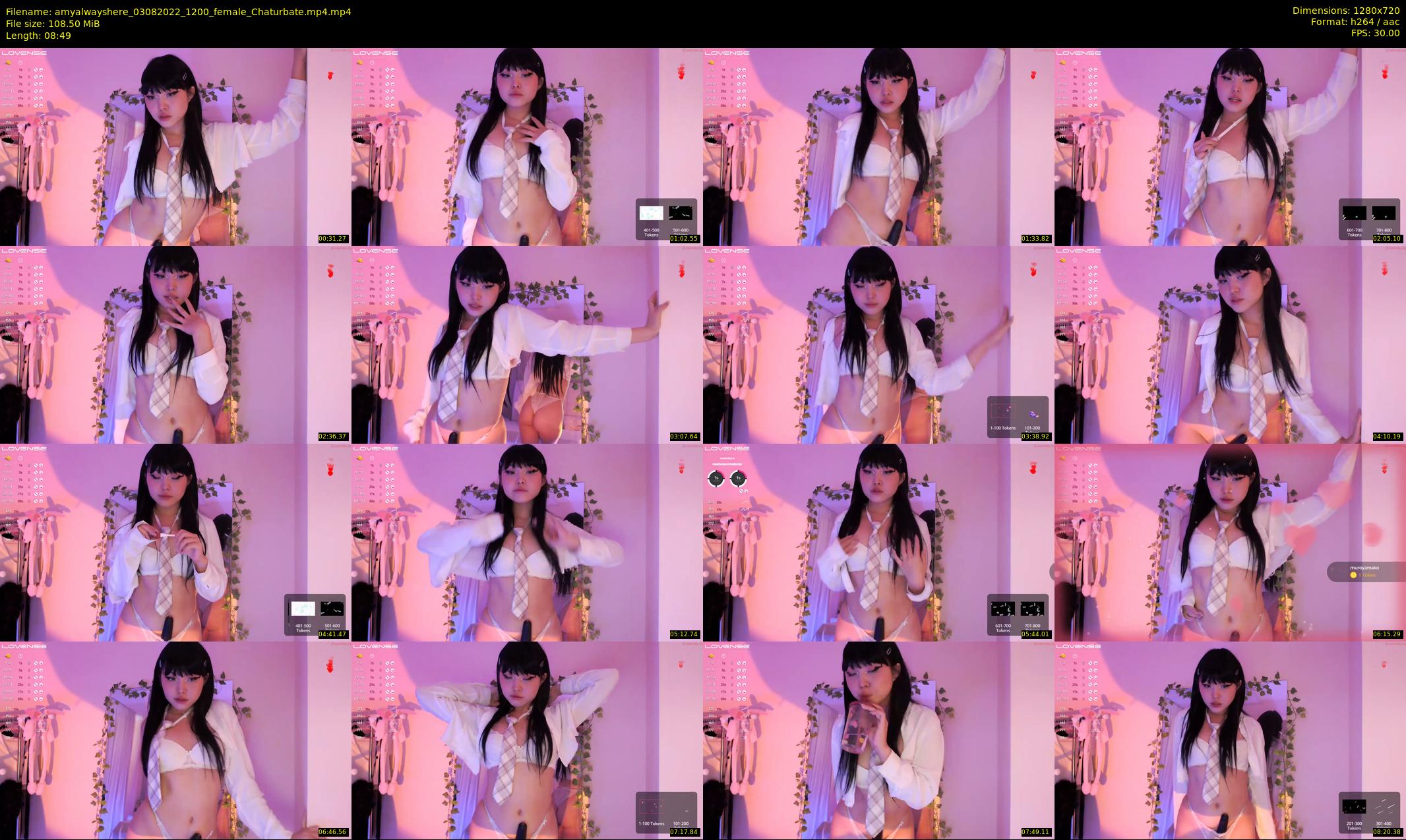 amyalwayshere — 9 minute Chaturbate female cam show recording, 720p, Aug 3, 2022