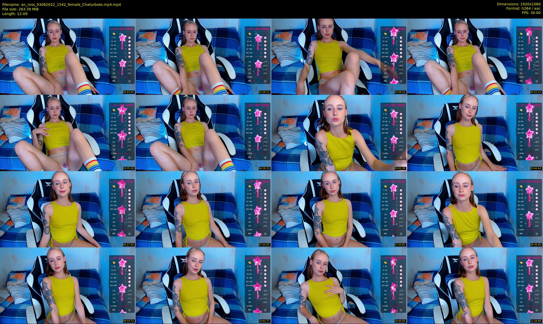an_ross — 13 minute Chaturbate female cam show recording, 1080p, Aug 3, 2022