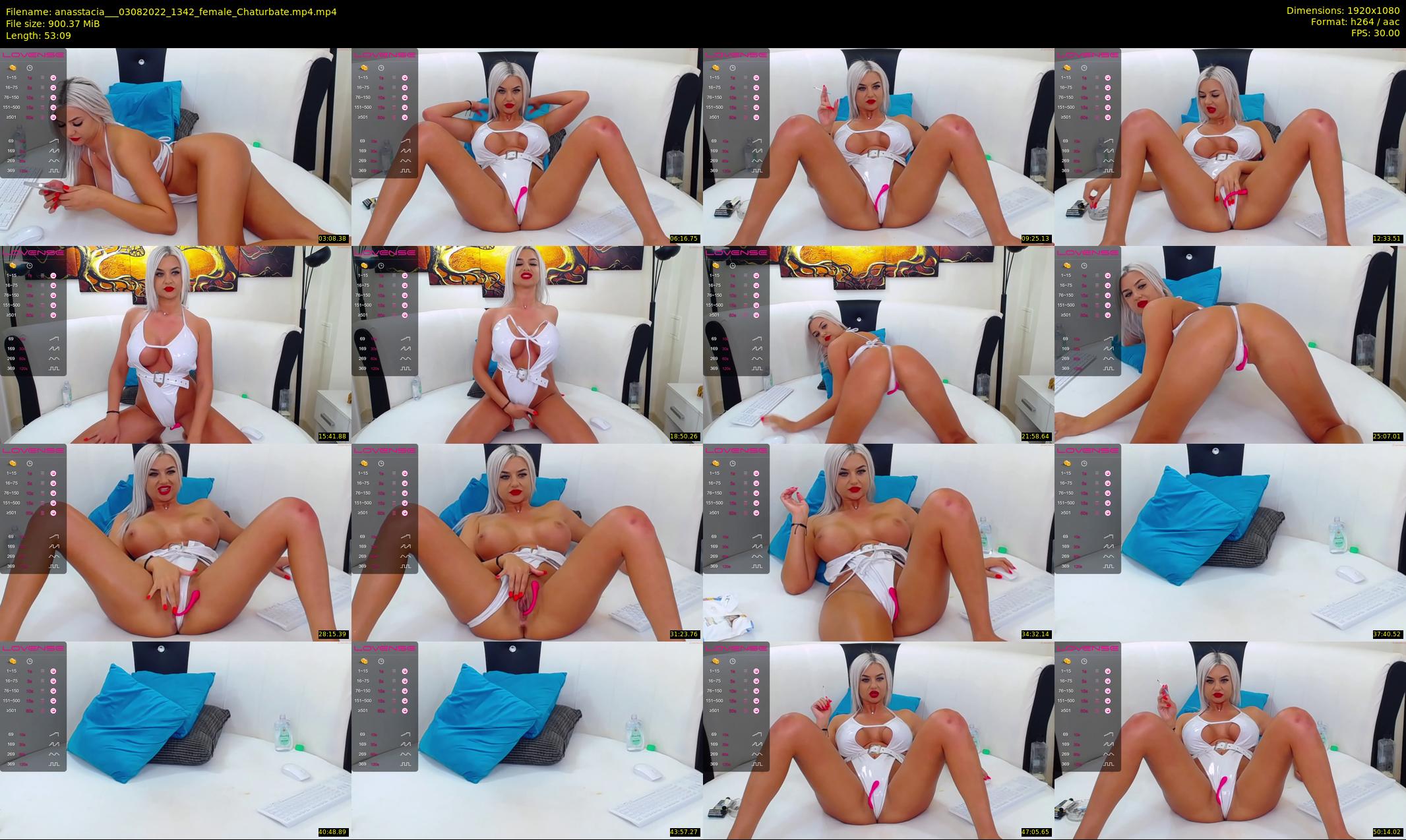 anasstacia__ — 54 minute Chaturbate female cam show recording, 1080p, Aug 3, 2022
