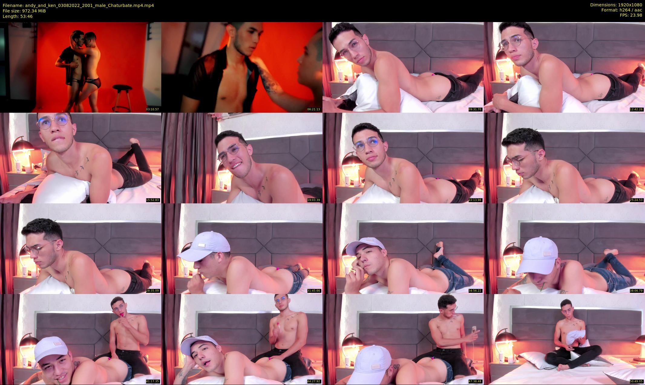 andy_and_ken — 54 minute Chaturbate male cam show recording, 1080p, Aug 3, 2022