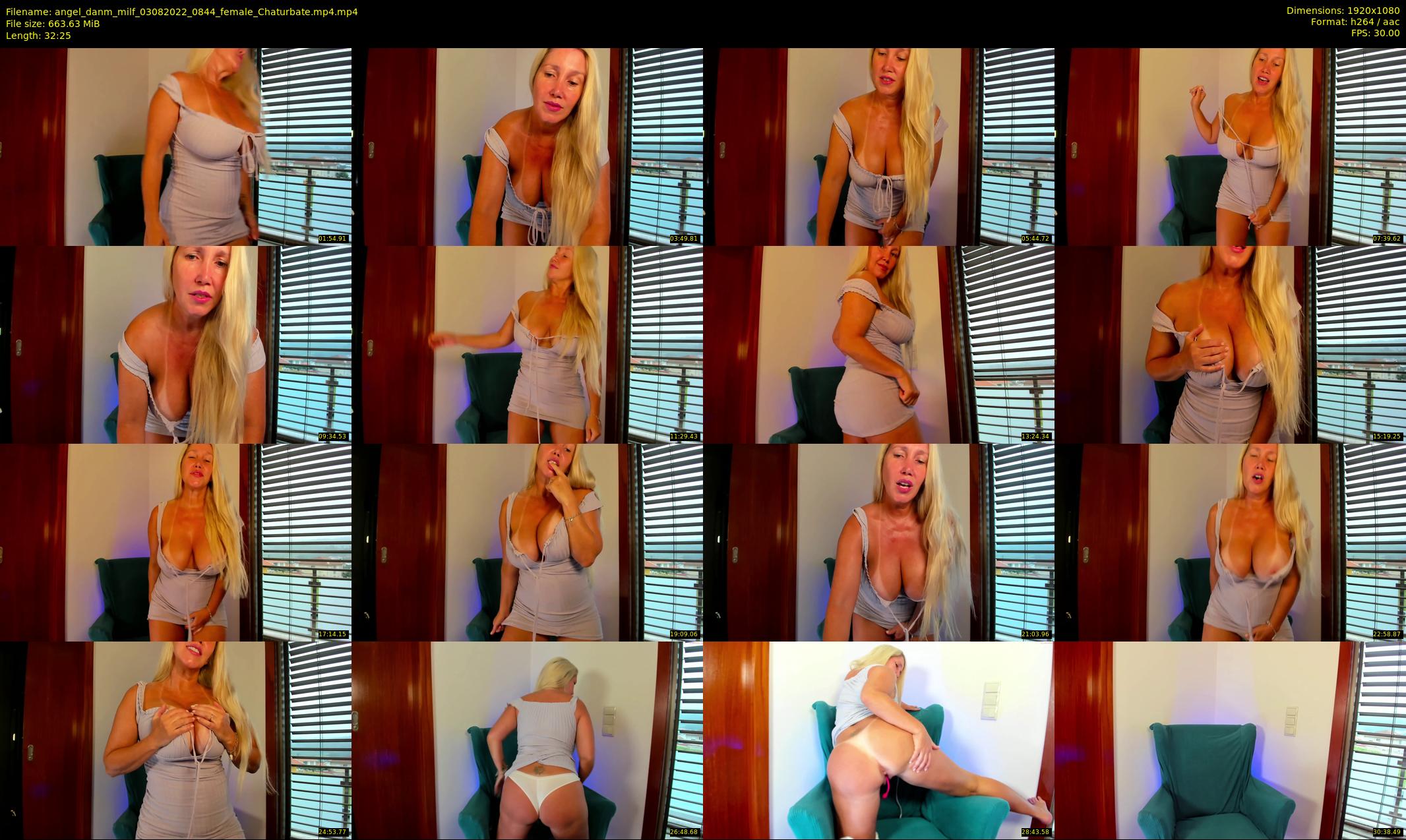 angel_danm_milf — 33 minute Chaturbate female cam show recording, 1080p, Aug 3, 2022