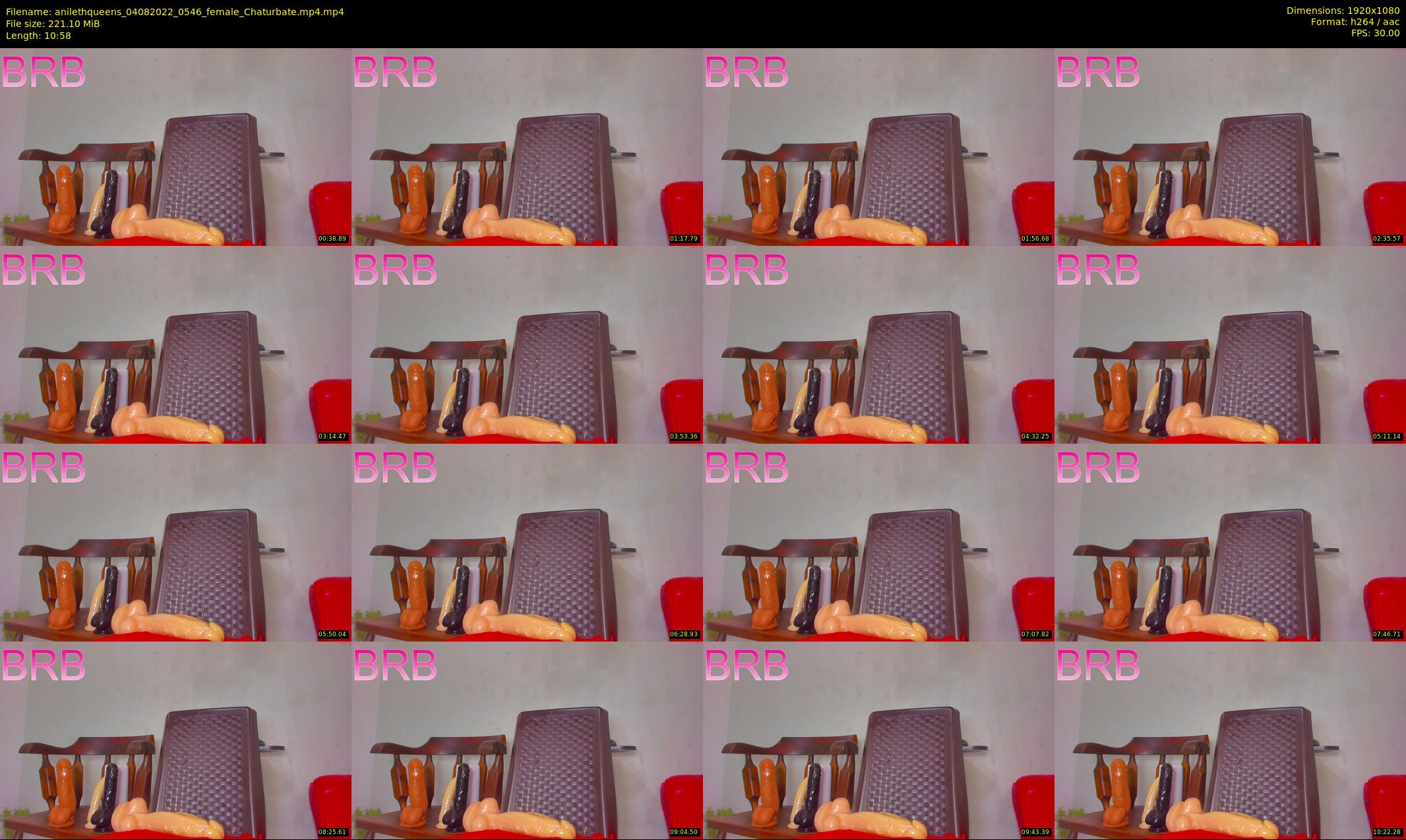 anilethqueens — 11 minute Chaturbate female cam show recording, 1080p, Aug 4, 2022