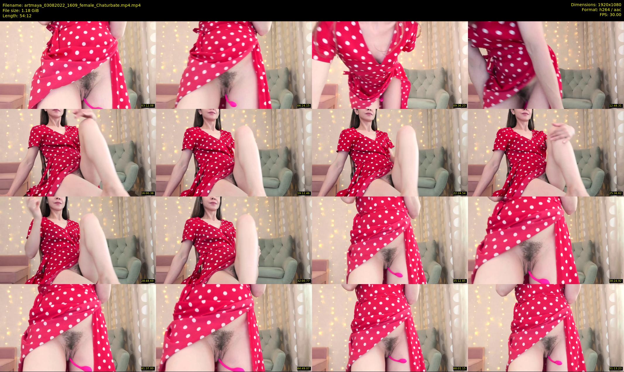 artmaya — 55 minute Chaturbate female cam show recording, 1080p, Aug 3, 2022