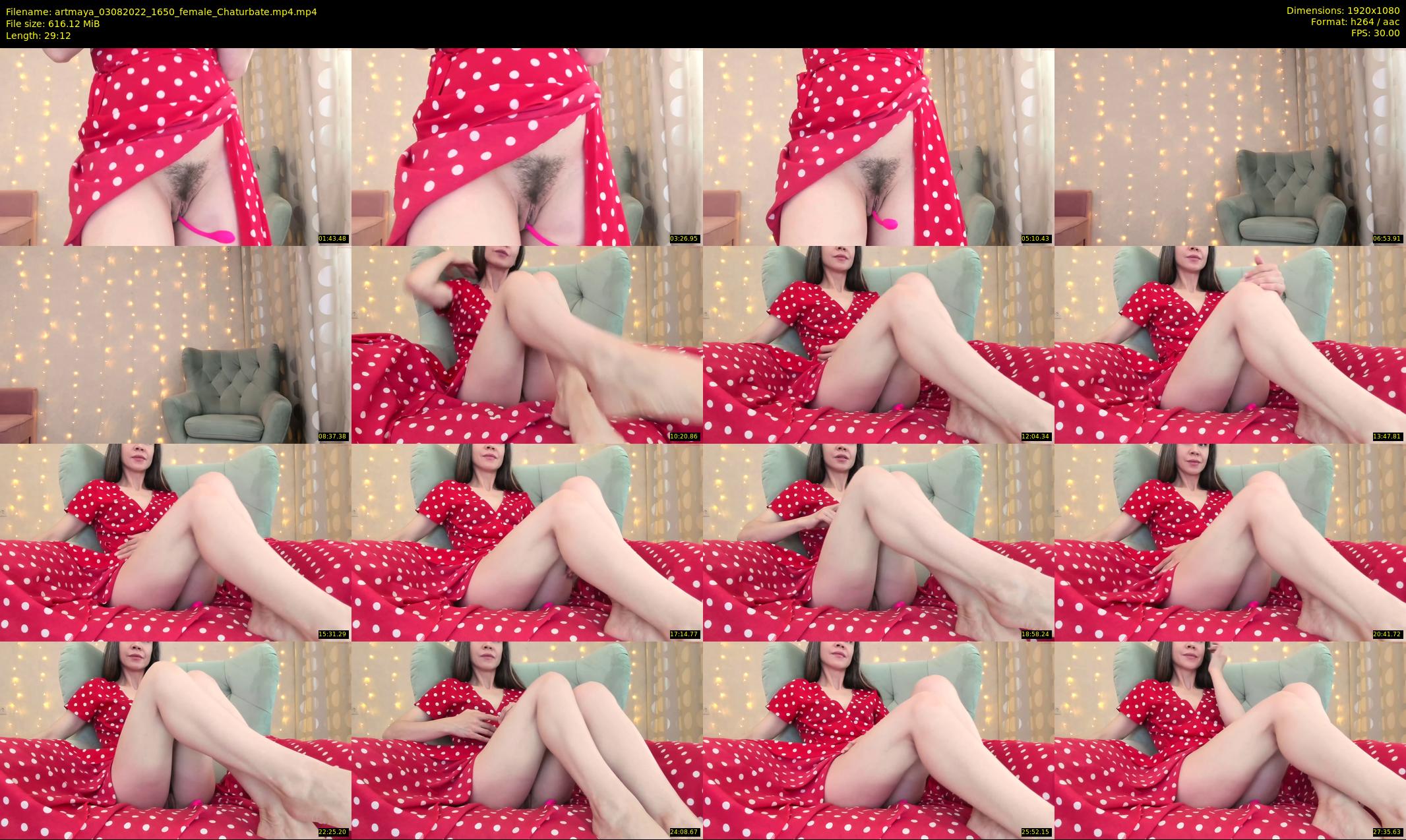 artmaya — 30 minute Chaturbate female cam show recording, 1080p, Aug 3, 2022