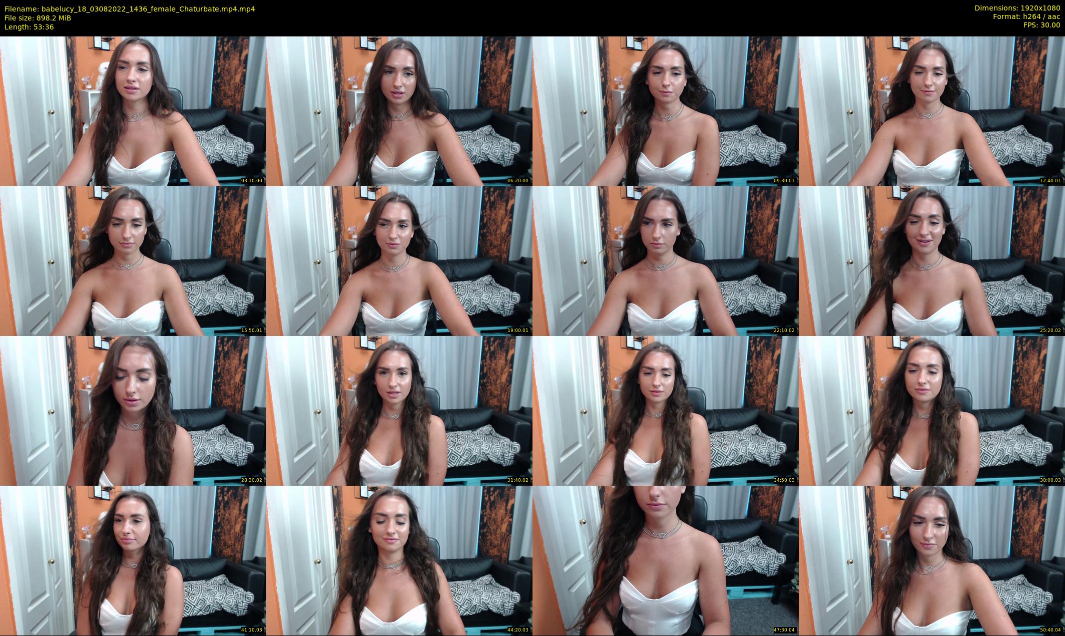 babelucy_18 — 54 minute Chaturbate female cam show recording, 1080p, Aug 3, 2022