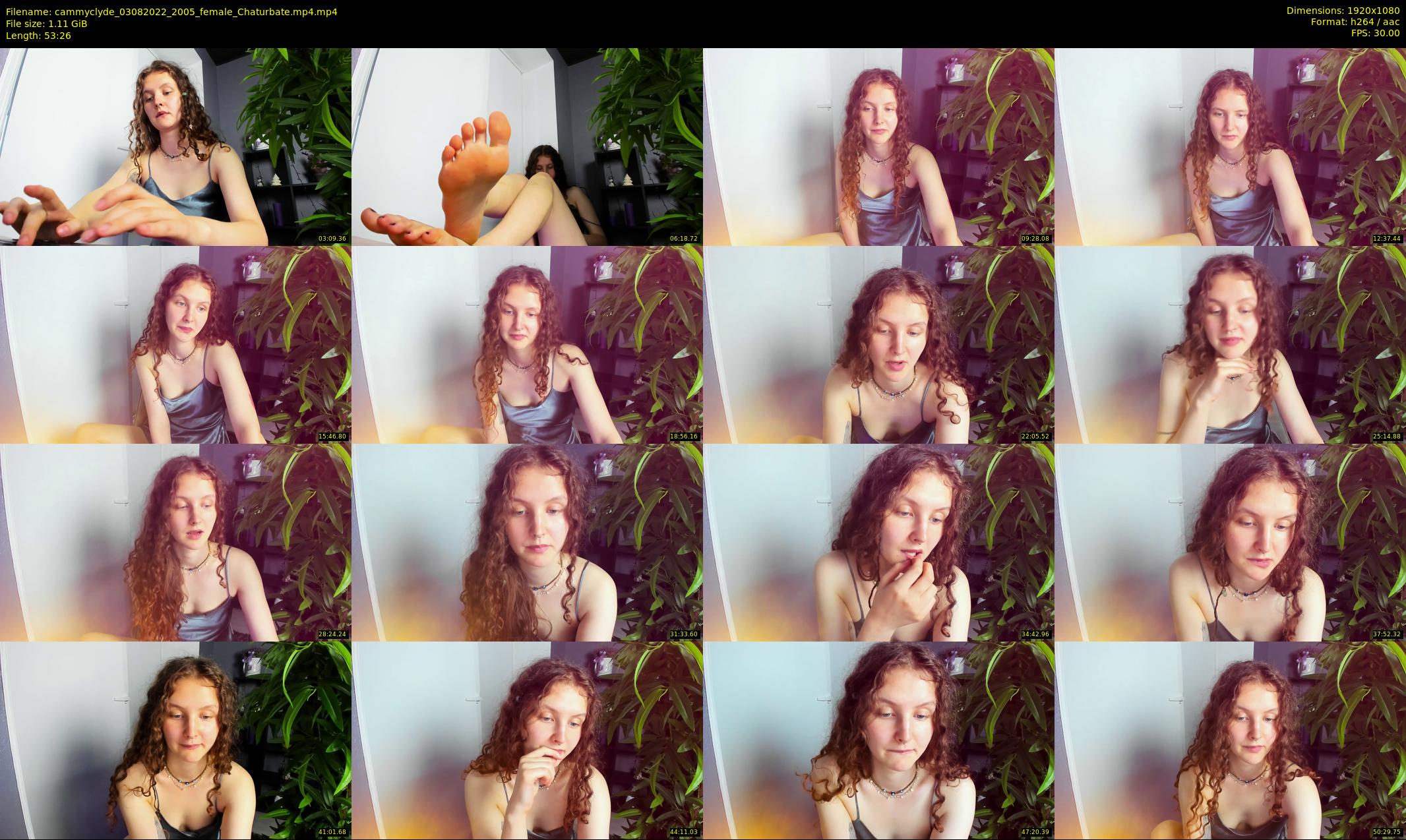 cammyclyde — 54 minute Chaturbate female cam show recording, 1080p, Aug 3, 2022