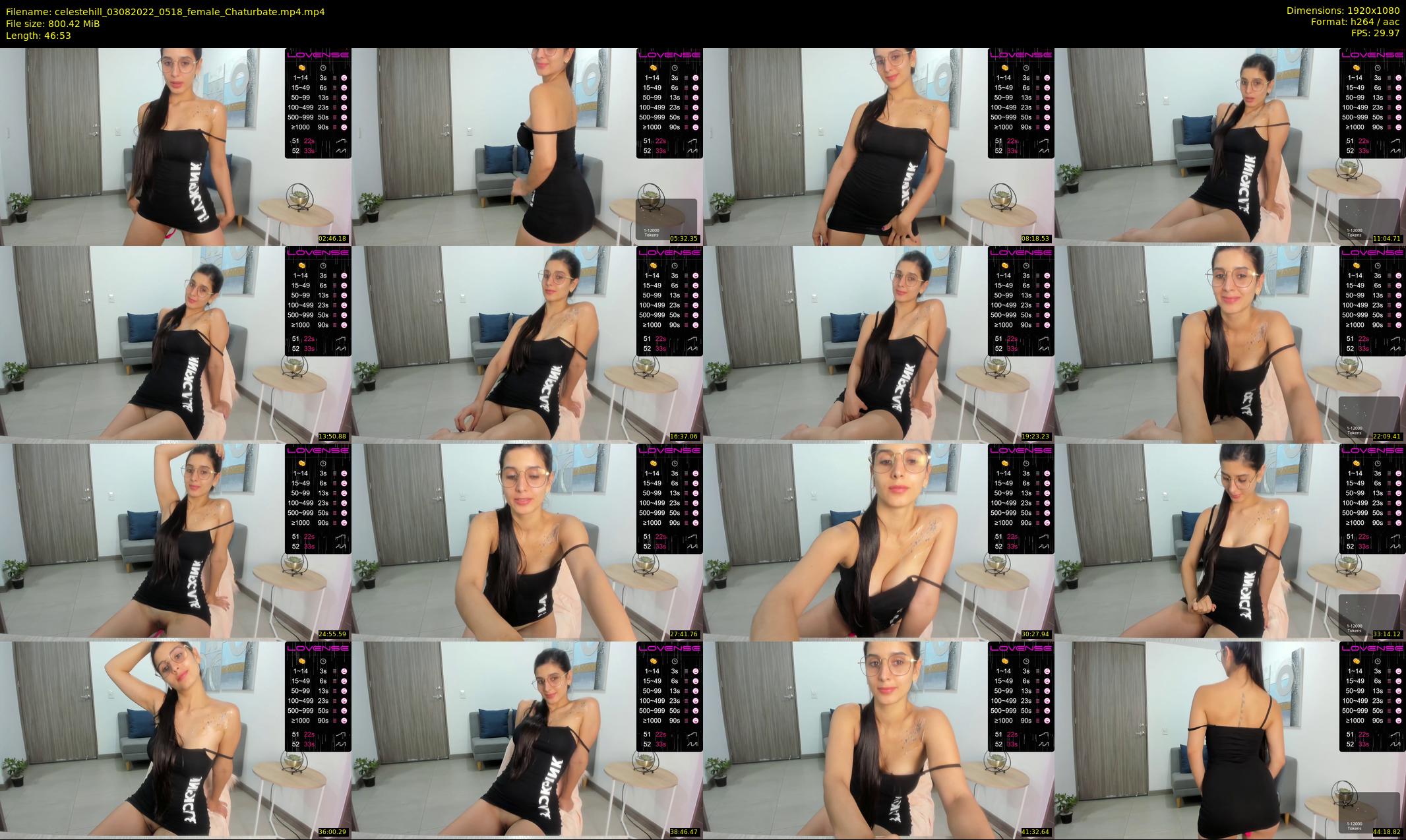 celestehill — 47 minute Chaturbate female cam show recording, 1080p, Aug 3, 2022