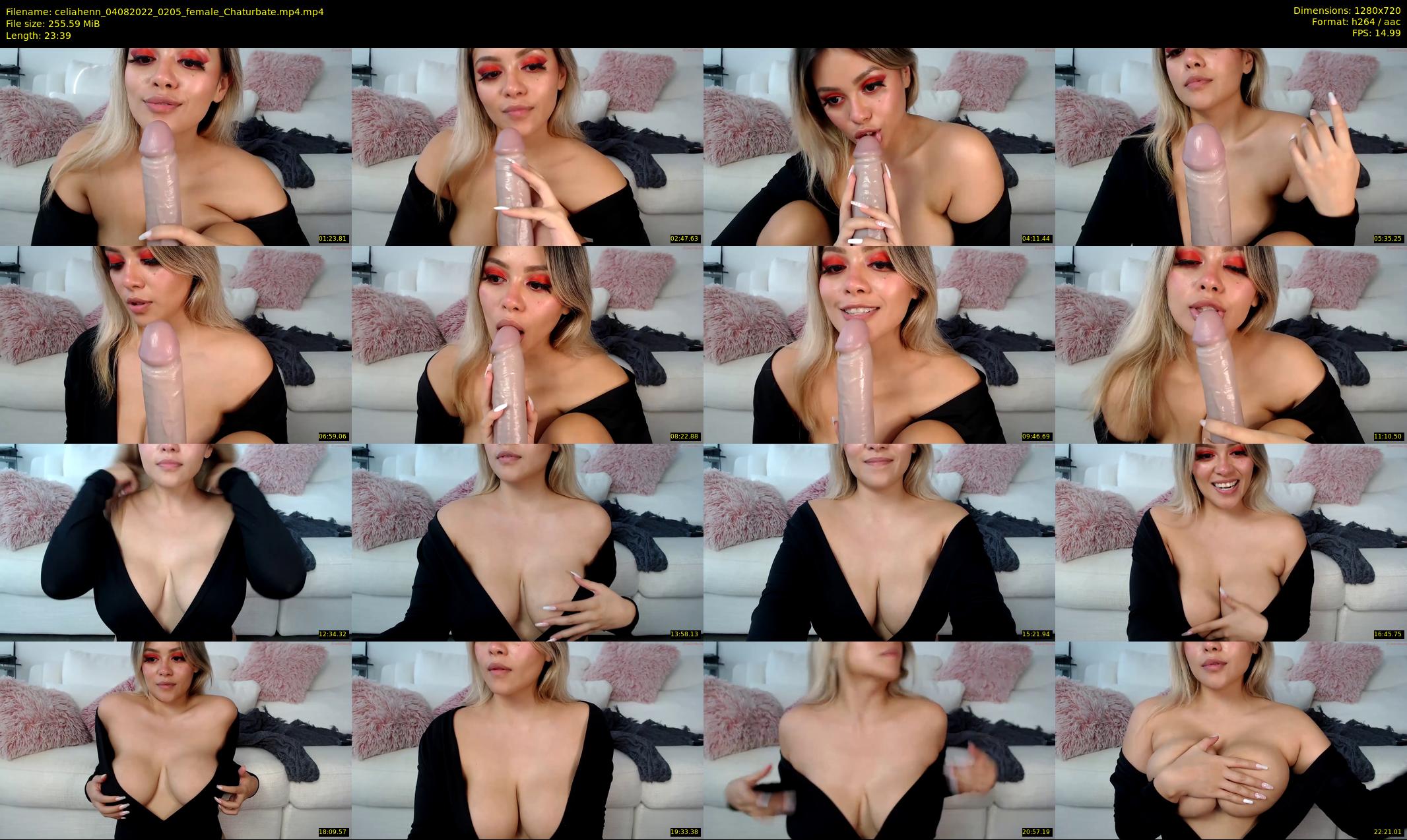 celiahenn — 24 minute Chaturbate female cam show recording, 720p, Aug 4, 2022