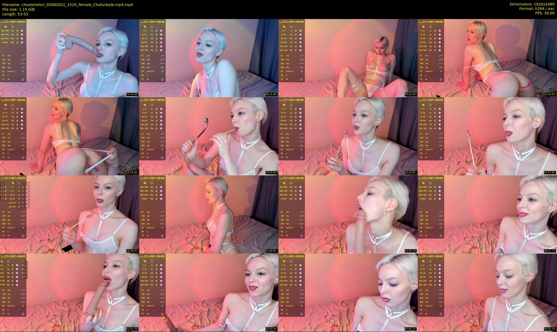 choesmelori — 54 minute Chaturbate couple cam show recording, 1080p, Aug 3, 2022