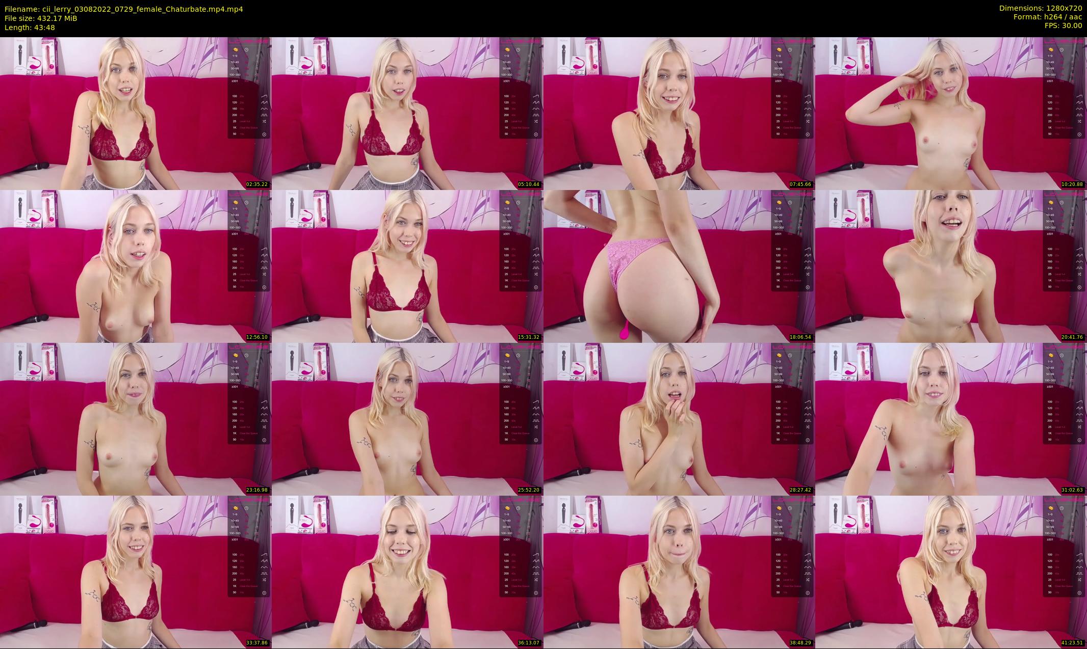 cii_lerry — 44 minute Chaturbate female cam show recording, 720p, Aug 3, 2022