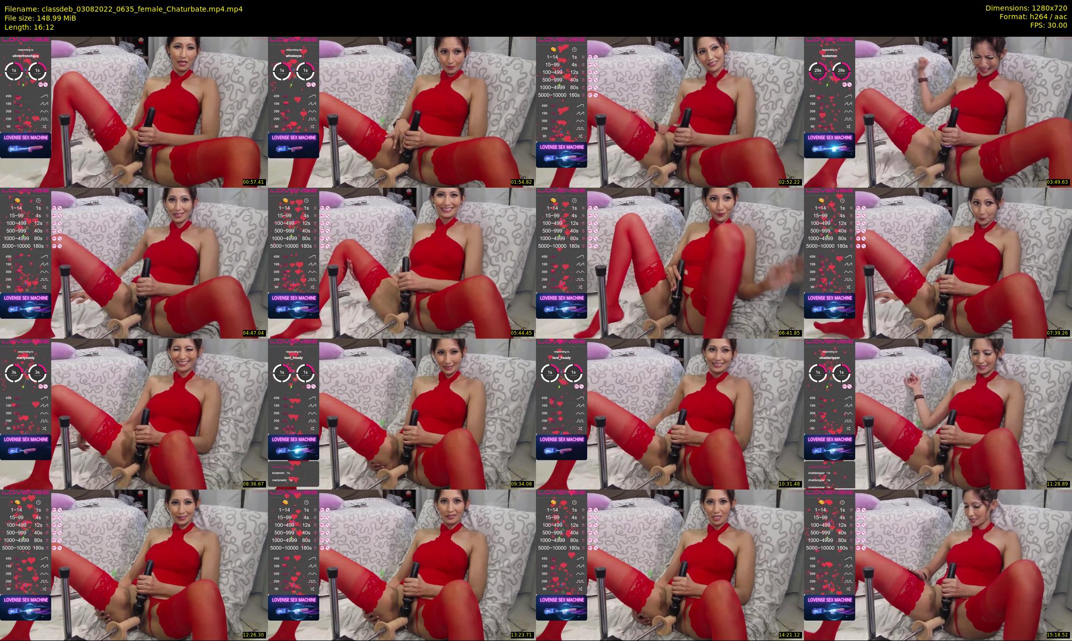 classdeb — 17 minute Chaturbate female cam show recording, 720p, Aug 3, 2022