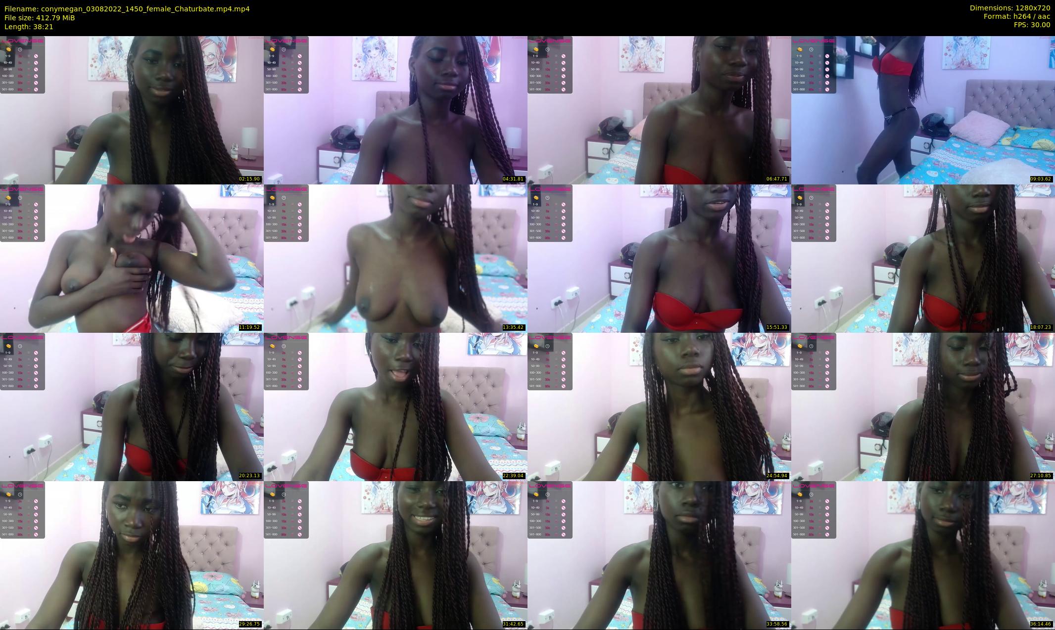 conymegan — 39 minute Chaturbate female cam show recording, 720p, Aug 3, 2022