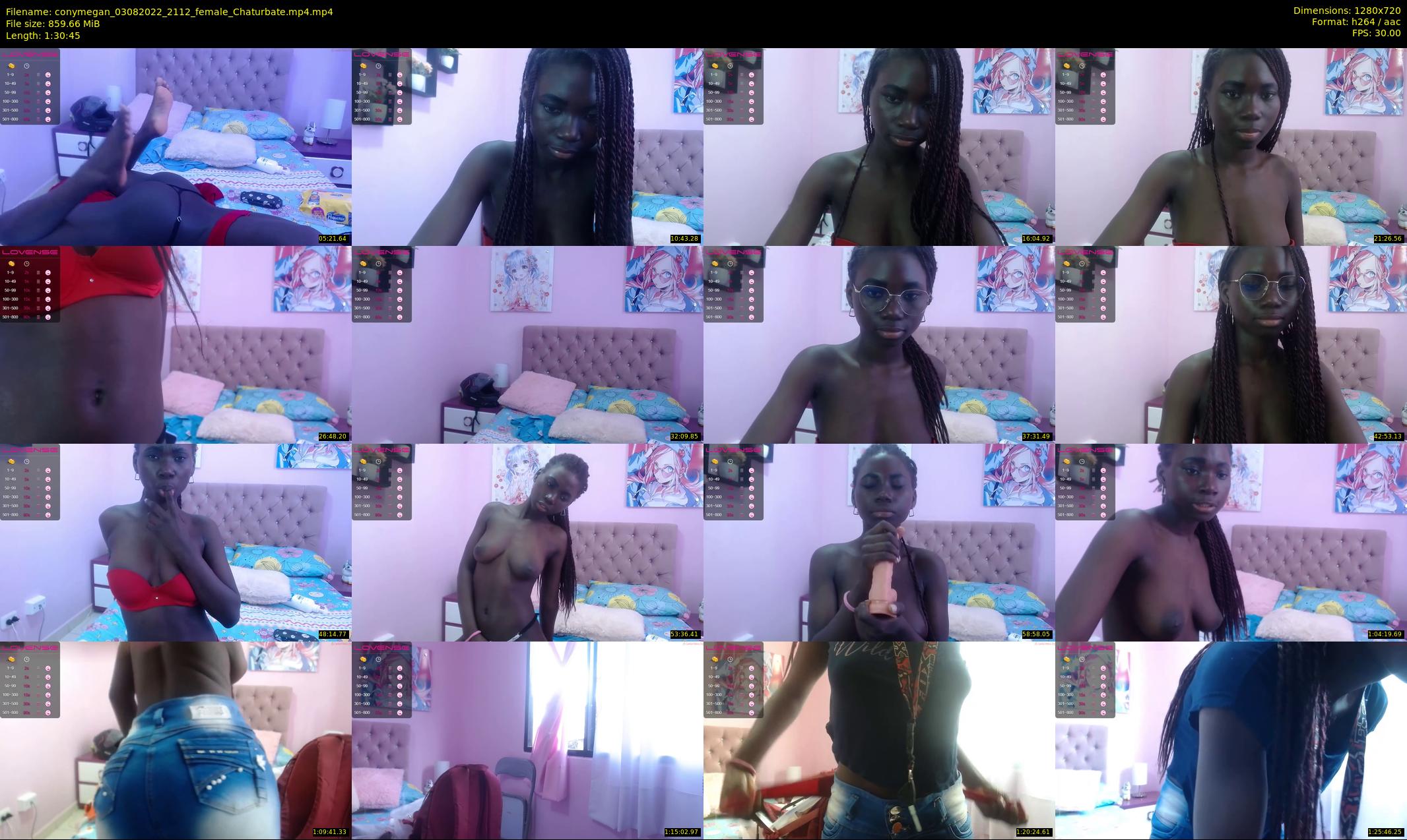 conymegan — 91 minute Chaturbate female cam show recording, 720p, Aug 3, 2022