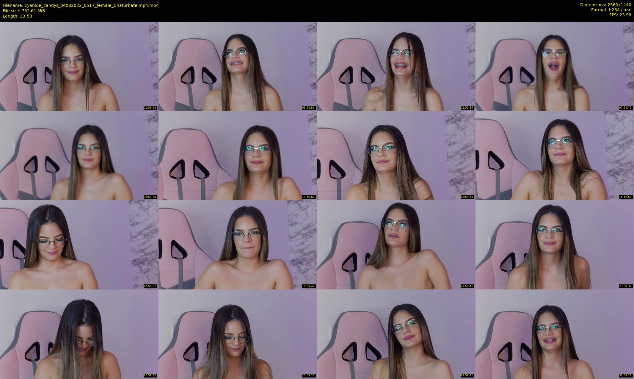 cyanide_candys — 34 minute Chaturbate female cam show recording, 1080p, Aug 4, 2022