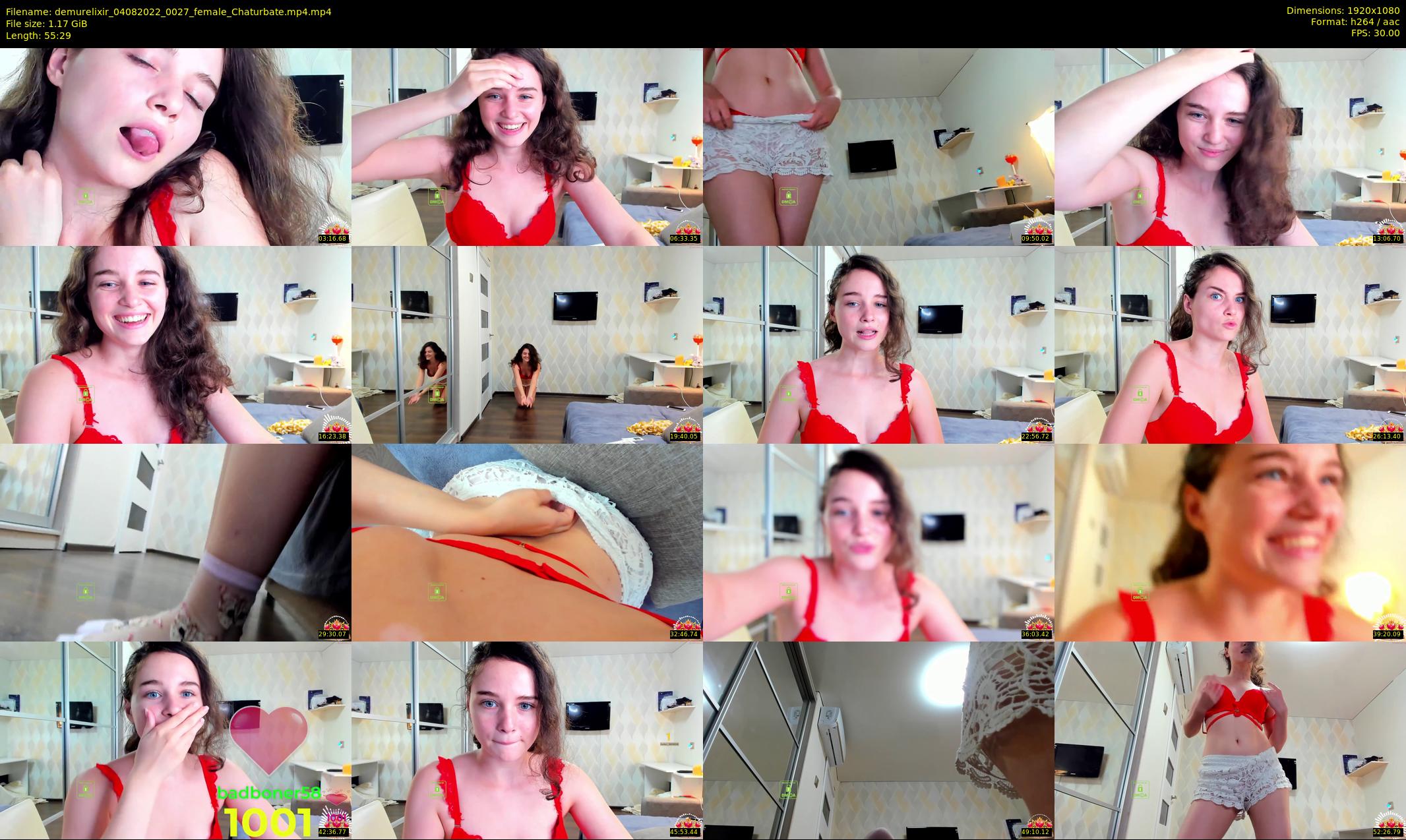 demurelixir — 56 minute Chaturbate female cam show recording, 1080p, Aug 4, 2022