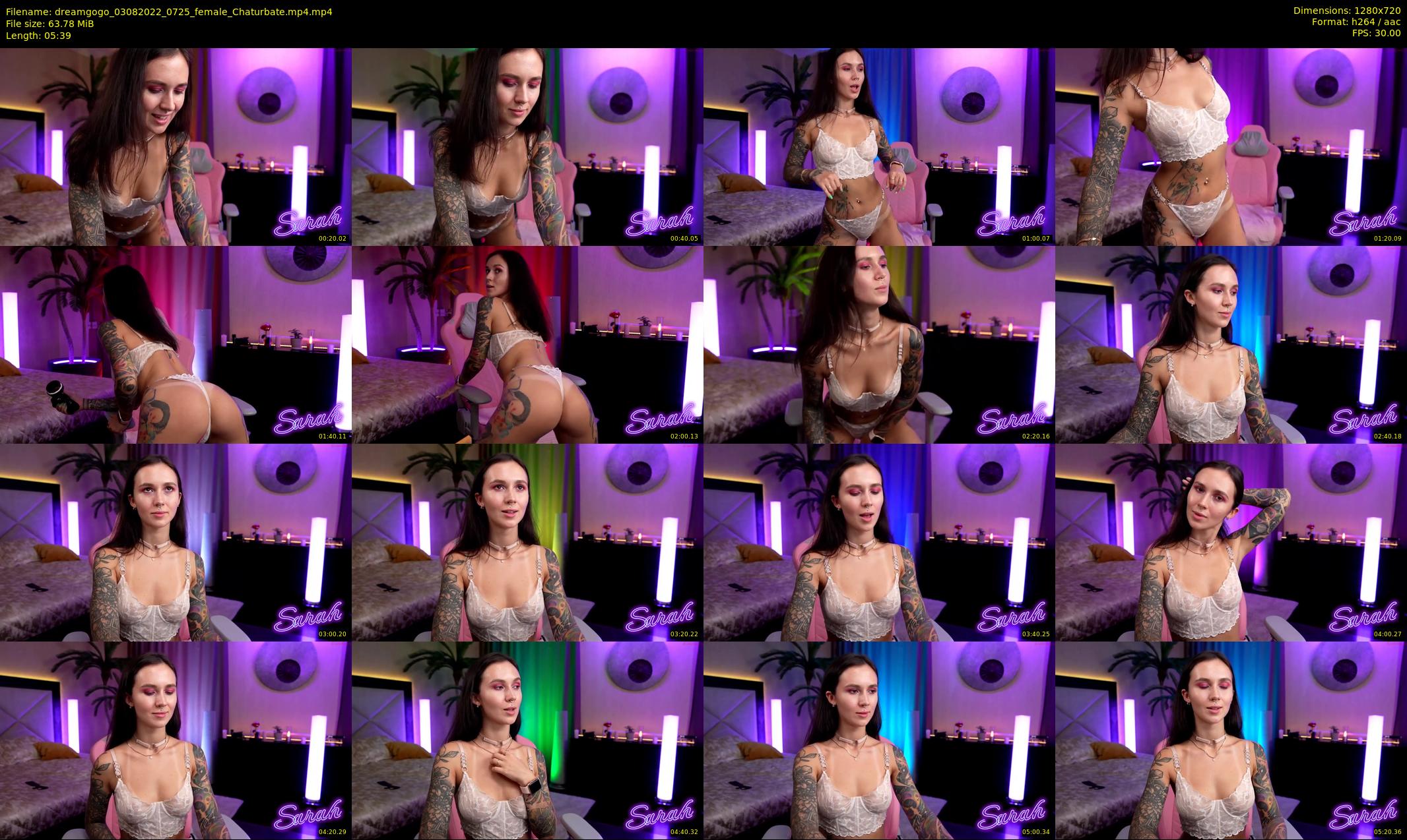 dreamgogo — 6 minute Chaturbate female cam show recording, 720p, Aug 3, 2022
