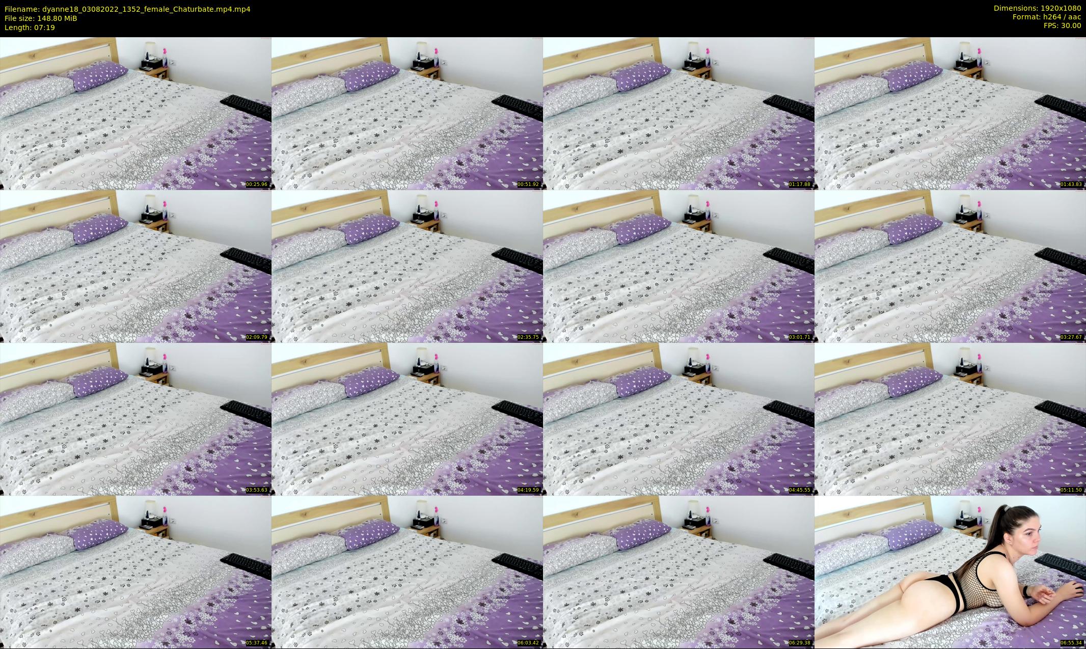 dyanne18 — 8 minute Chaturbate female cam show recording, 1080p, Aug 3, 2022