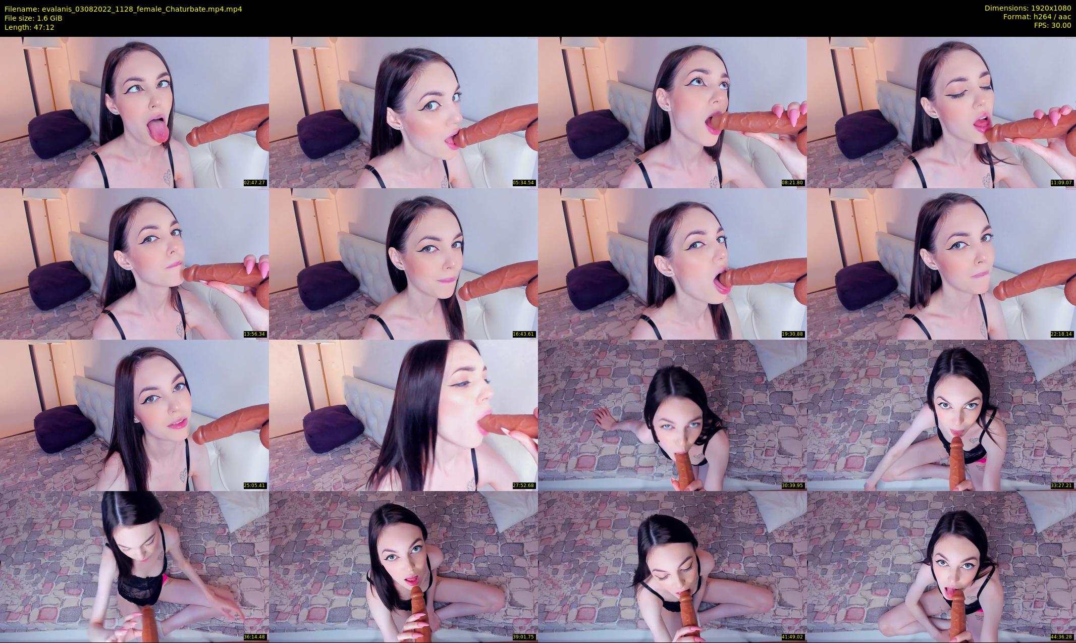 evalanis — 48 minute Chaturbate couple cam show recording, 1080p, Aug 3, 2022