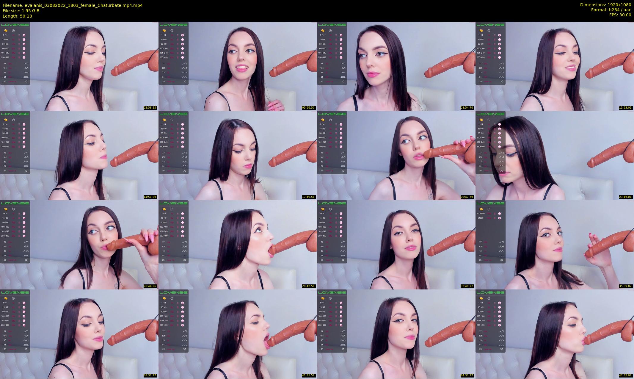 evalanis — 51 minute Chaturbate couple cam show recording, 1080p, Aug 3, 2022