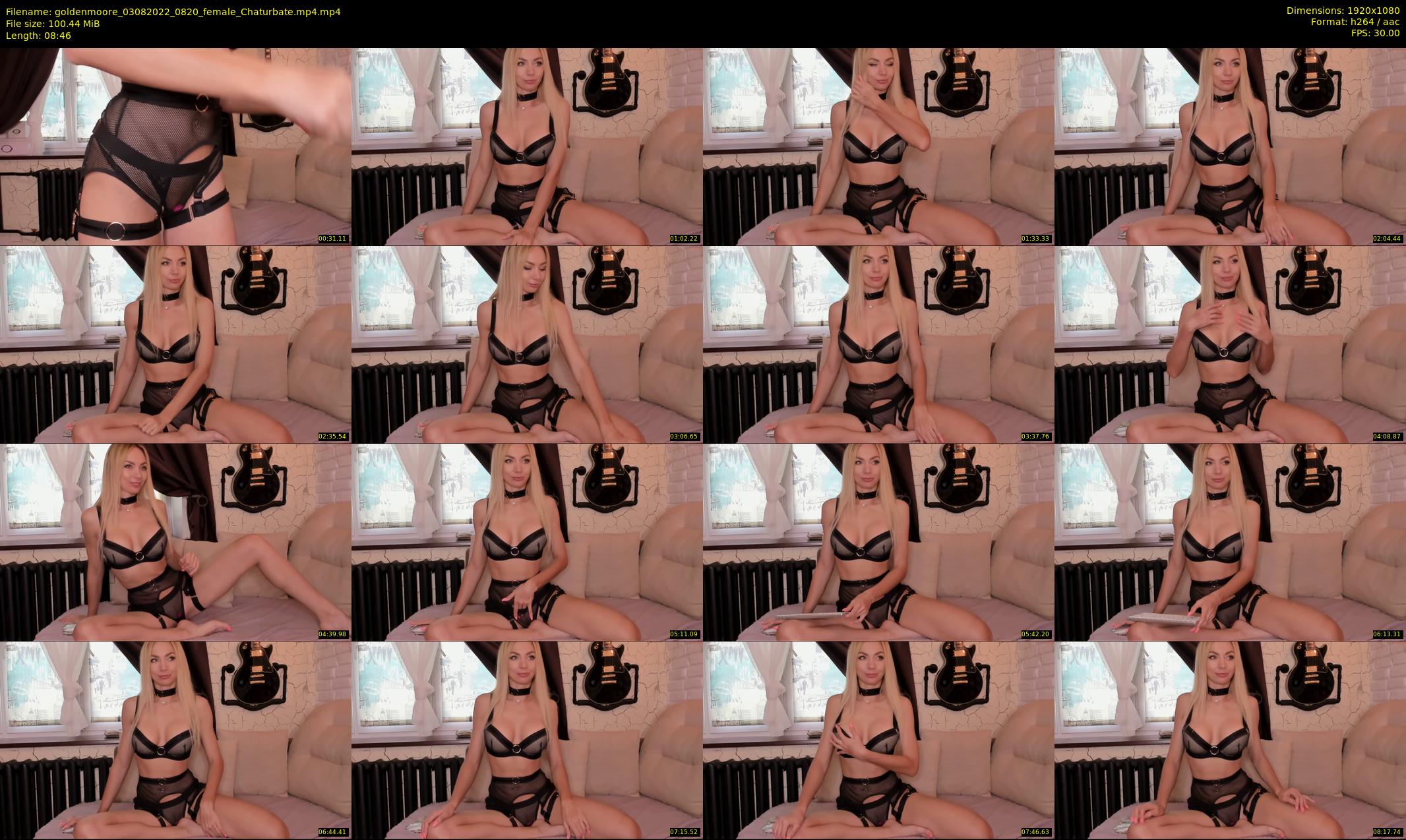 goldenmoore — 9 minute Chaturbate female cam show recording, 1080p, Aug 3, 2022