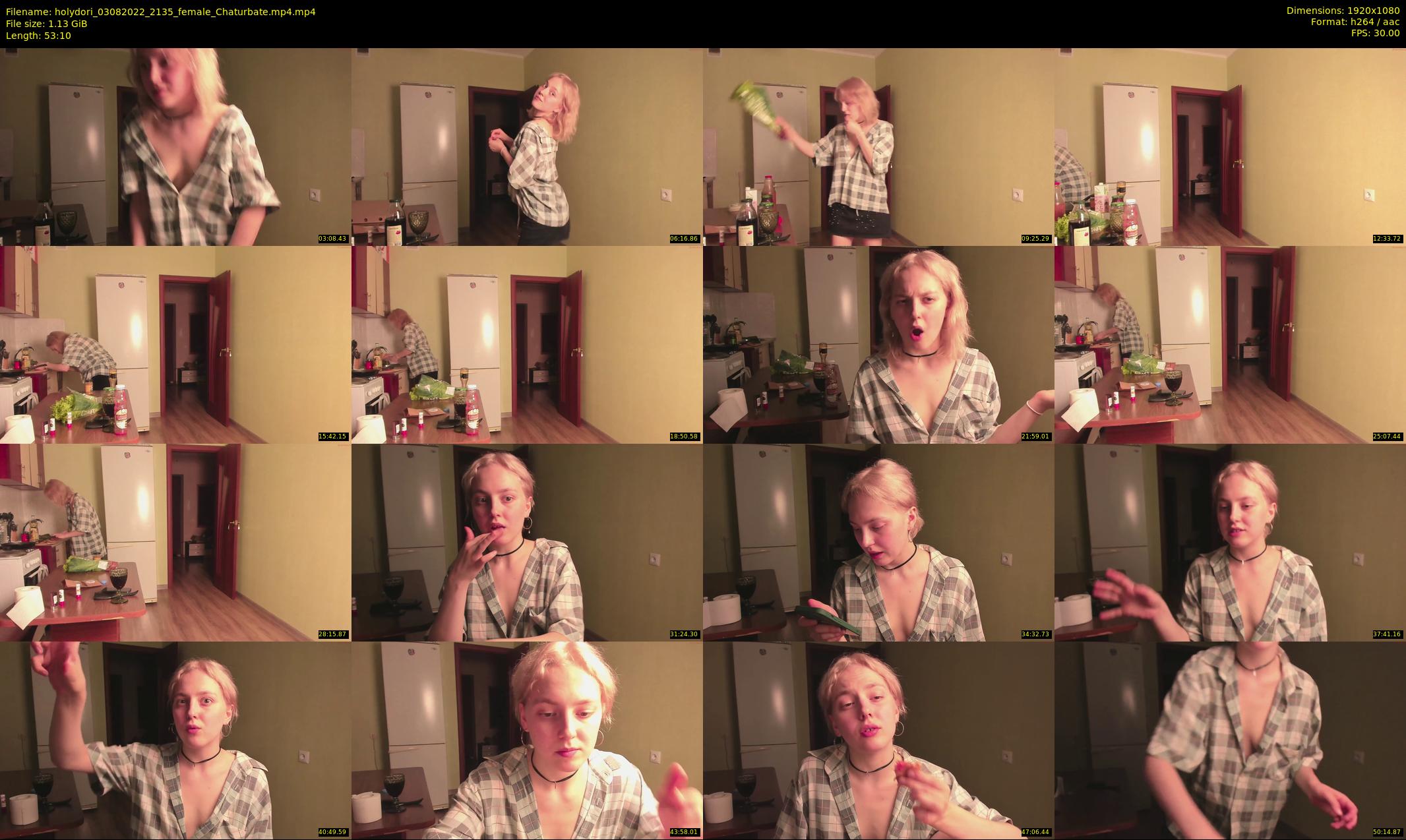 holydori — 54 minute Chaturbate female cam show recording, 1080p, Aug 3, 2022