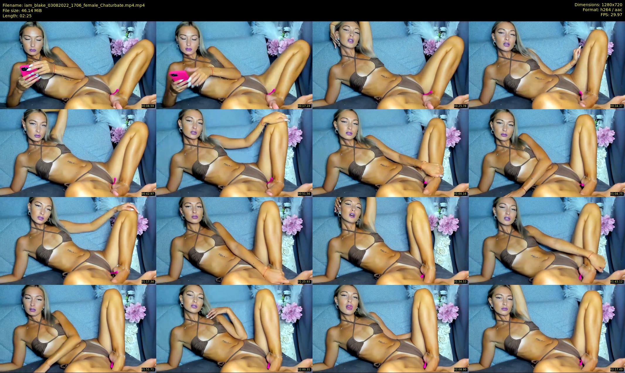 iam_blake — 3 minute Chaturbate female cam show recording, 720p, Aug 3, 2022