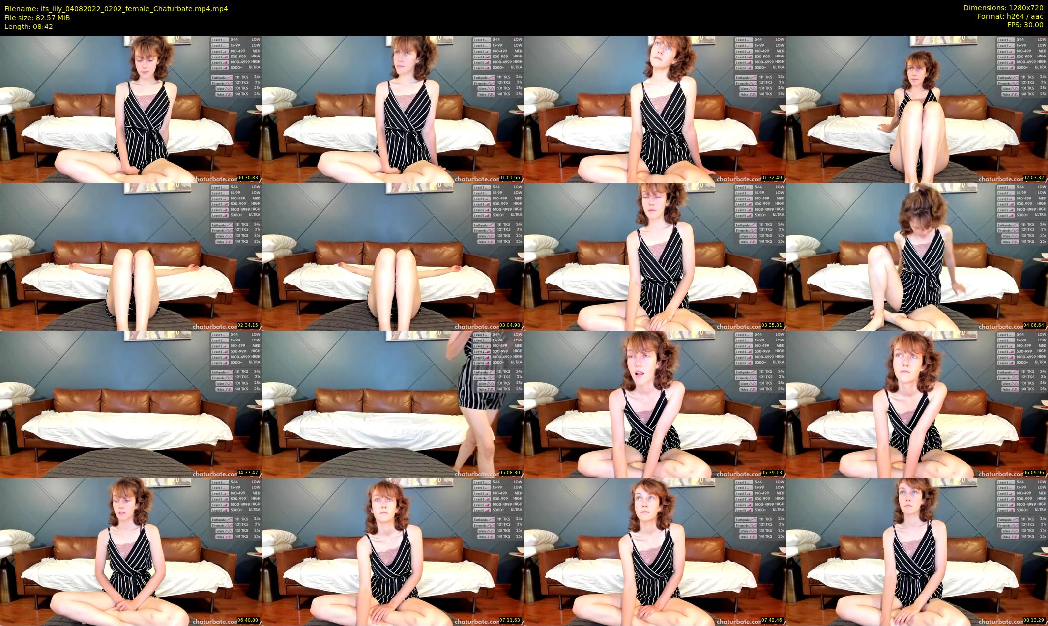 its_lily — 9 minute Chaturbate female cam show recording, 720p, Aug 4, 2022
