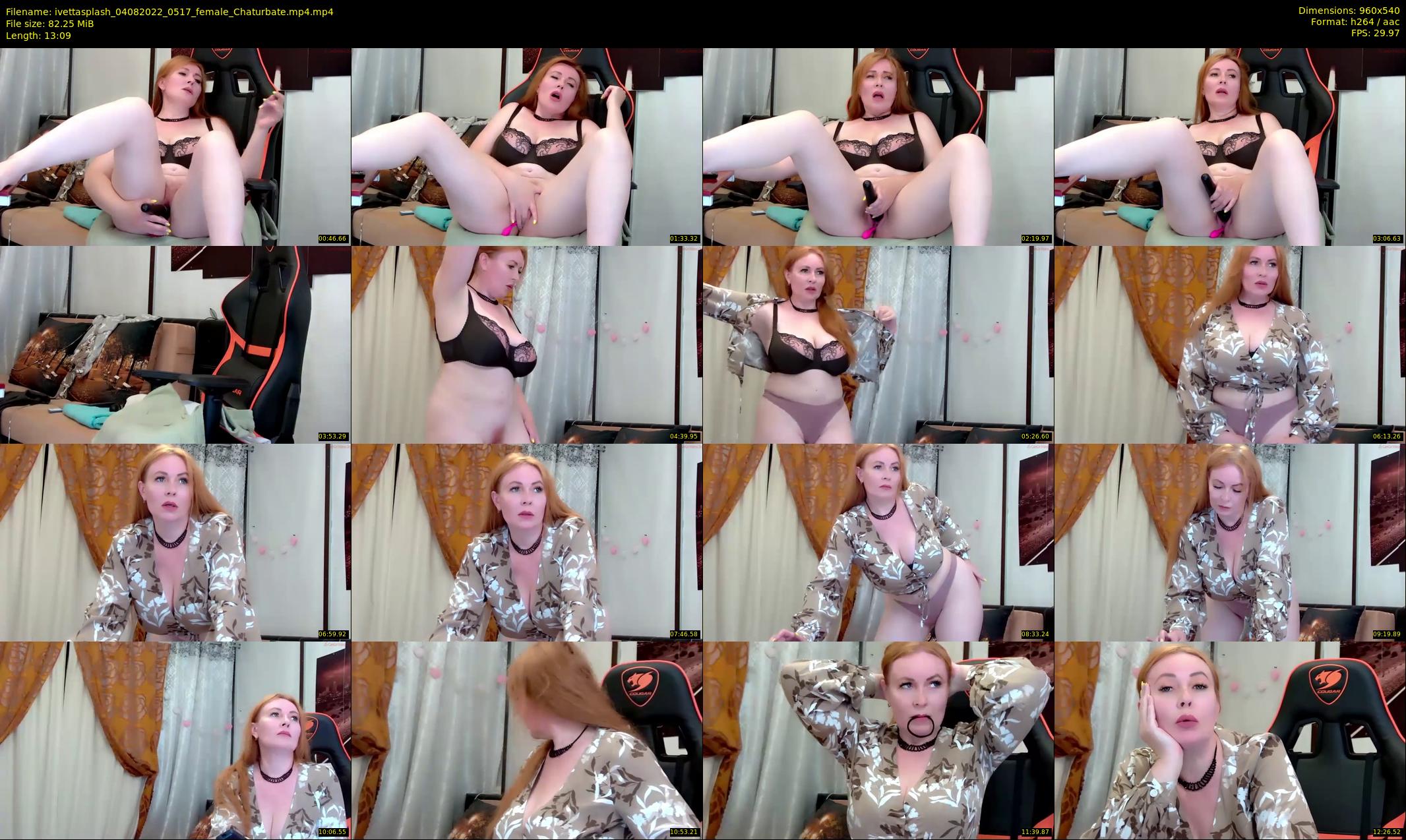 ivettasplash — 14 minute Chaturbate female cam show recording, 480p, Aug 4, 2022