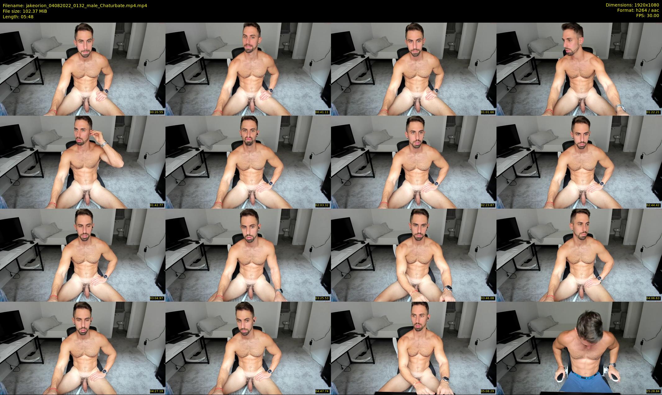 jakeorion — 6 minute Chaturbate male cam show recording, 1080p, Aug 4, 2022